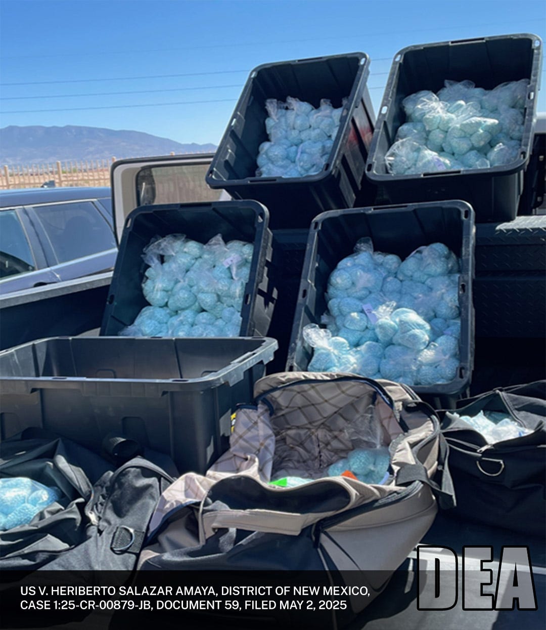fentanyl, drug trafficking, Sinaloa Cartel, Pam Bondi, drug seizure, opioid crisis, illegal immigration, Heriberto Salazar Amaya, DEA, foreign terrorist organization, drug charges, western states, Alcatraz
