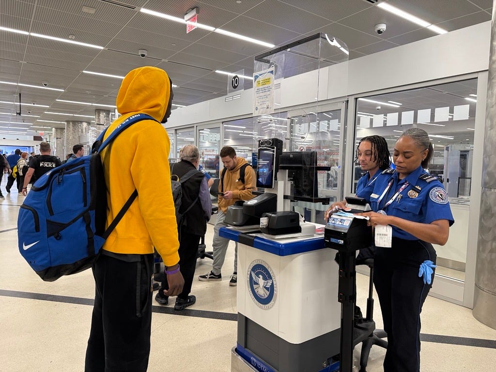 REAL ID, REAL ID deadline, TSA, Transportation Security Administration, airport security, compliant documentation, domestic flights, identity verification, acceptable forms of ID, passports, Enhanced Driver's License, state-issued ID, REAL ID requirements, REAL ID application, REAL ID cost, REAL ID process, Minneapolis-St. Paul International Airport, Denver International Airport

