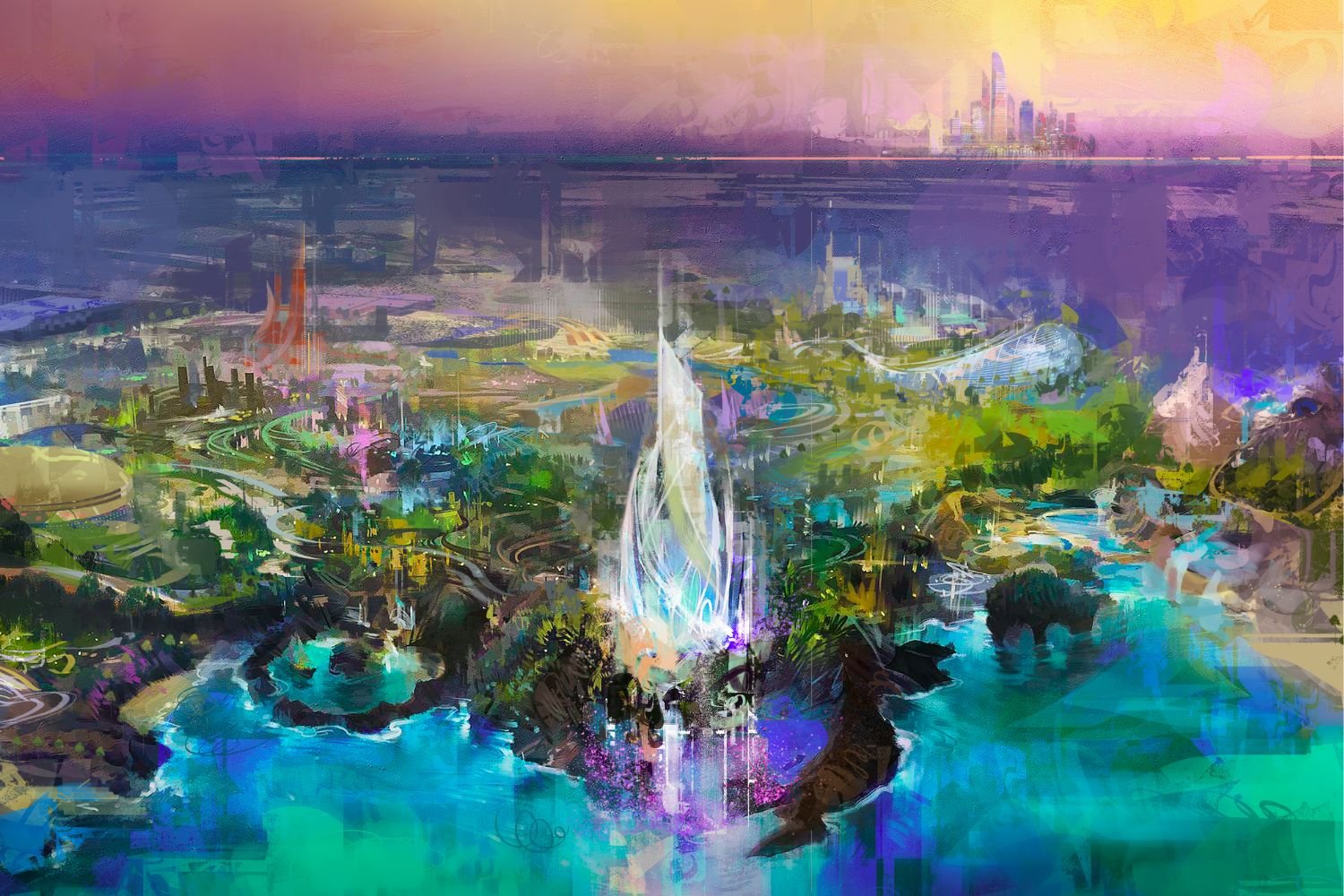 Disney, theme park, Abu Dhabi, Disneyland, Miral, Yas Island, United Arab Emirates, Bob Iger, Disney Imagineering, attractions, Zootopia, Shanghai, Avatar, Flight of Passage, Lion King, Tron, Moana, Lilo & Stitch, Cars, Frozen, castle, 2030s

