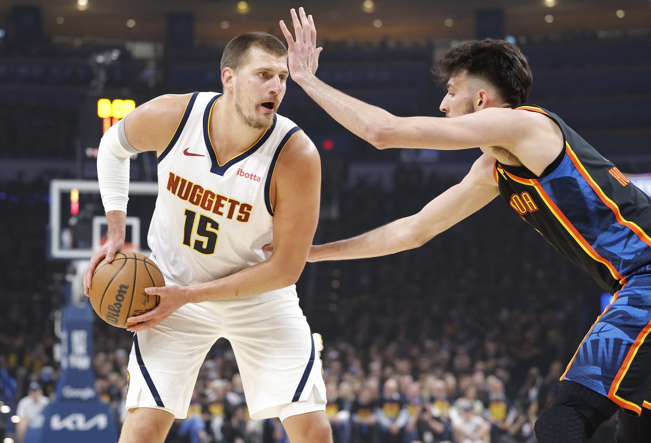 2025 NBA Playoffs, Denver Nuggets, Oklahoma City Thunder, Nikola Jokic, Shai Gilgeous-Alexander, Game 2, Western Conference Semifinals, NBA Playoff Schedule, NBA Playoff Odds, Paycom Center, Aaron Gordon, NBA MVP Race, Watch Nuggets vs. Thunder, Sling TV
