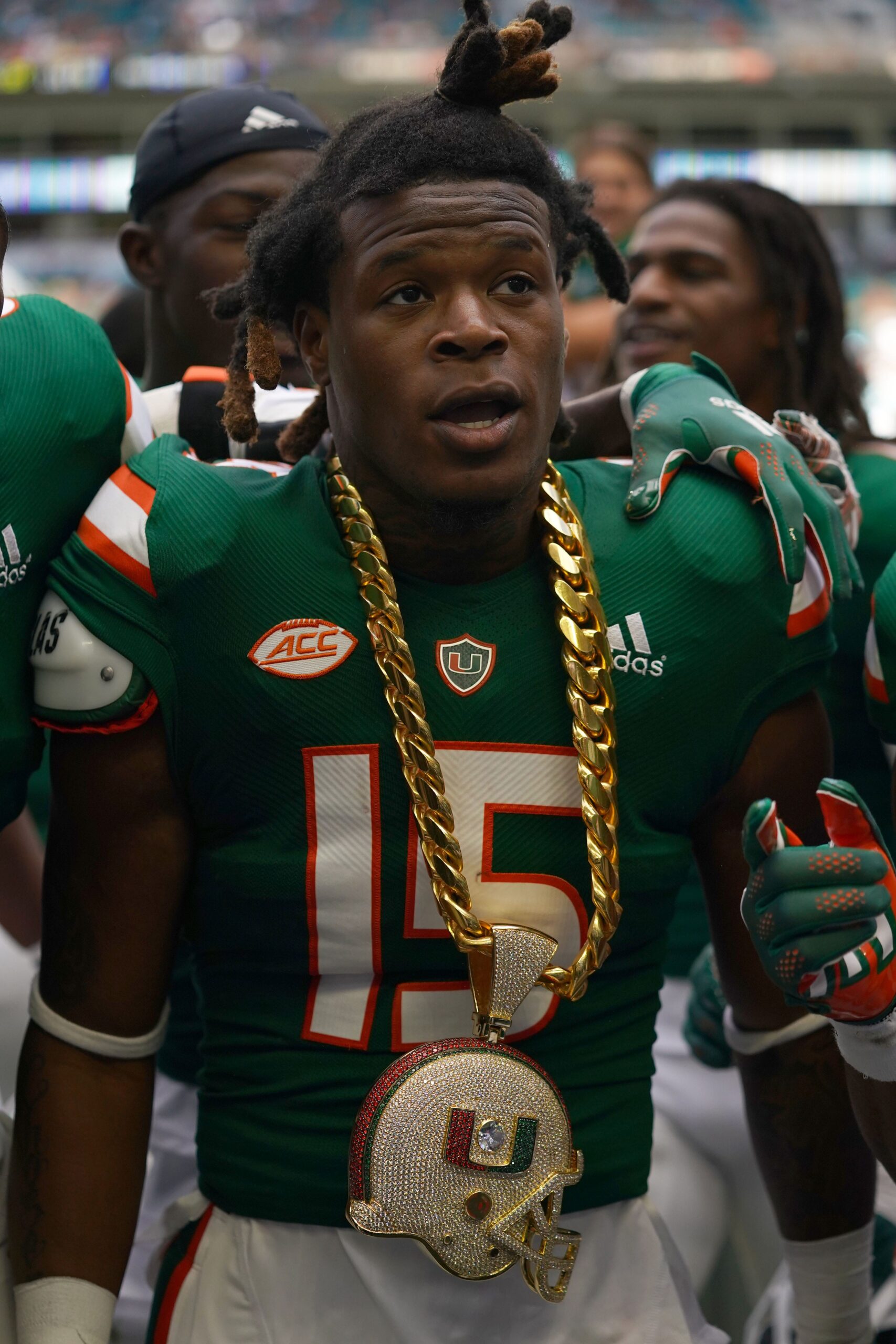 Avantae Williams, Keshod Harris, DeLand shooting, Florida shooting, murder, second-degree murder, arrest, Volusia County, McCabes Bar, college football, Miami Hurricanes, Maryland Terrapins, Damian Ramsey, Stetson University, crime, police investigation, shooting death, football player arrest.
