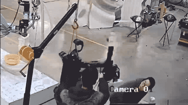 Robot rebellion, Chinese factory, Unitree H1, robot malfunction, AI gone wrong, viral video, robot attack, humanoid robot, AI safety, robot rampage, factory accident, China technology, artificial intelligence, robotics, automation
