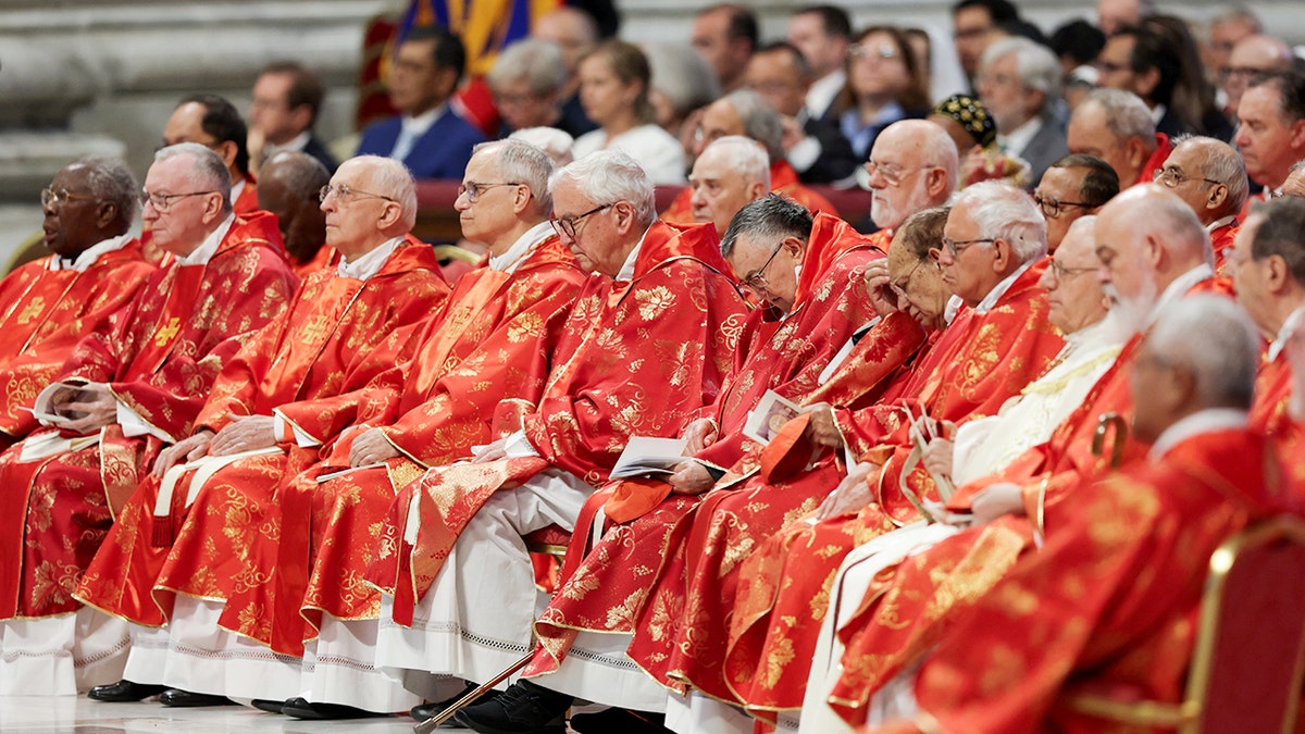 Cardinals, conclave, pope, REAL ID, flying, nuclear superpowers, Trump, Alcatraz, FBI, judiciary, White House, defund the police, violence, James Comey, Diddy, Epstein, Karen Read, O'Keefe, lawmakers, REAL ID mandate, Jill Biden, independent senator, church, excommunicate, priests, Biden, 2024 race, Trump, Joe Rogan, Canada, liberal government, Jen Psaki, Biden's mouthpiece, Montel Williams, Gordon Chang, China, Justin Haskins, Canada, Kelsey Grammer, God, Red Sea, Navy, fighter plane, American culture quiz, Kacey Musgraves, country music, scooter, Sen Steve Daines, US, Colin Scoggins, air traffic control, FAA, neighborhood, Fox News, Fox Business, Fox Weather, Fox Sports, Tubi
