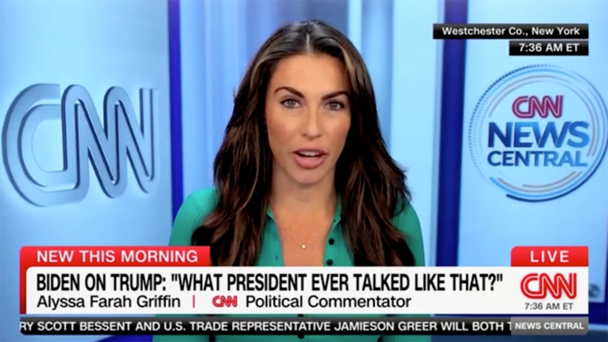 Alyssa Farah Griffin, Joe Biden, The View, CNN, interview, Donald Trump, Kamala Harris, 2024 election, Democratic Party, media, politics, legacy, Afghanistan withdrawal, foreign policy, S.E. Cupp, John Berman
