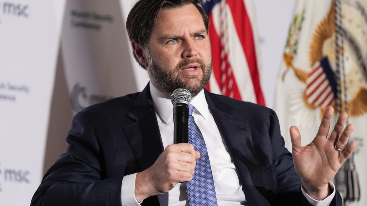 JD Vance, Ukraine, Russia, peace talks, NATO, ceasefire, Munich Leaders Meeting, Wolfgang Ischinger, peacekeeping force, America First, European defense, defense spending, conflict resolution, foreign policy, border disputes
