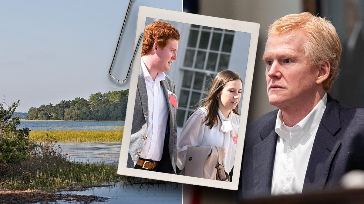Alex Murdaugh, Buster Murdaugh, Brooklynn White, Murdaugh wedding, Coosaw Point, South Carolina, Murdaugh murders, Financial crimes, The Fall of the House of Murdaugh, Martha MacCallum, FOX News, Crime scene, First responder, Psychopath, Alex Murdaugh timeline, True crime, Murdaugh family, Law enforcement, Guilty verdict, Bank fraud, Wire fraud, Money laundering, Lowcountry wedding
