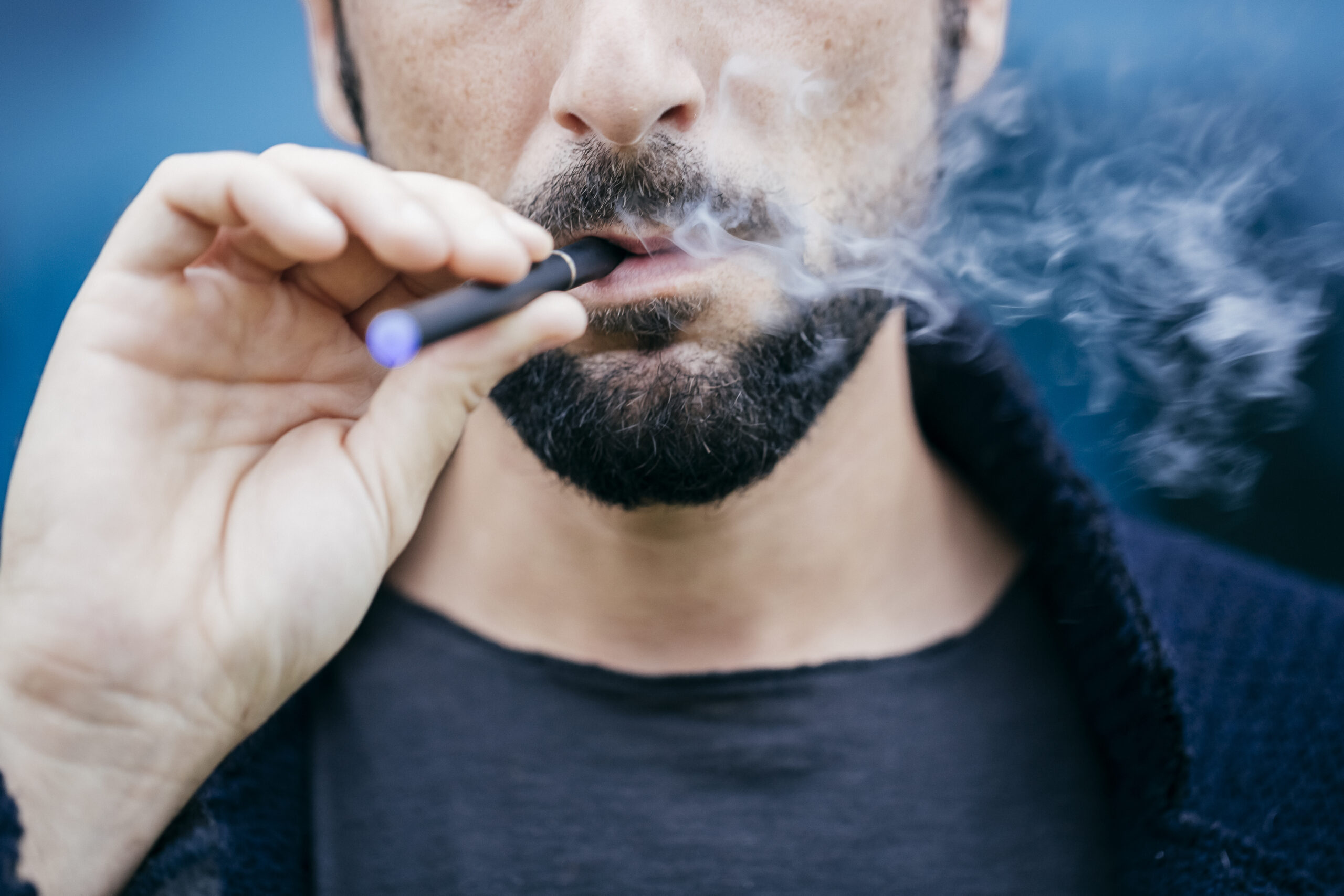 e-cigarettes, vaping, public health, smoking, nicotine, tobacco, harm reduction, health risks, lung cancer, teens, youth, regulation, cessation, addiction, Juul, Altria, CDC, popcorn lung, diacetyl, formaldehyde, acrolein
