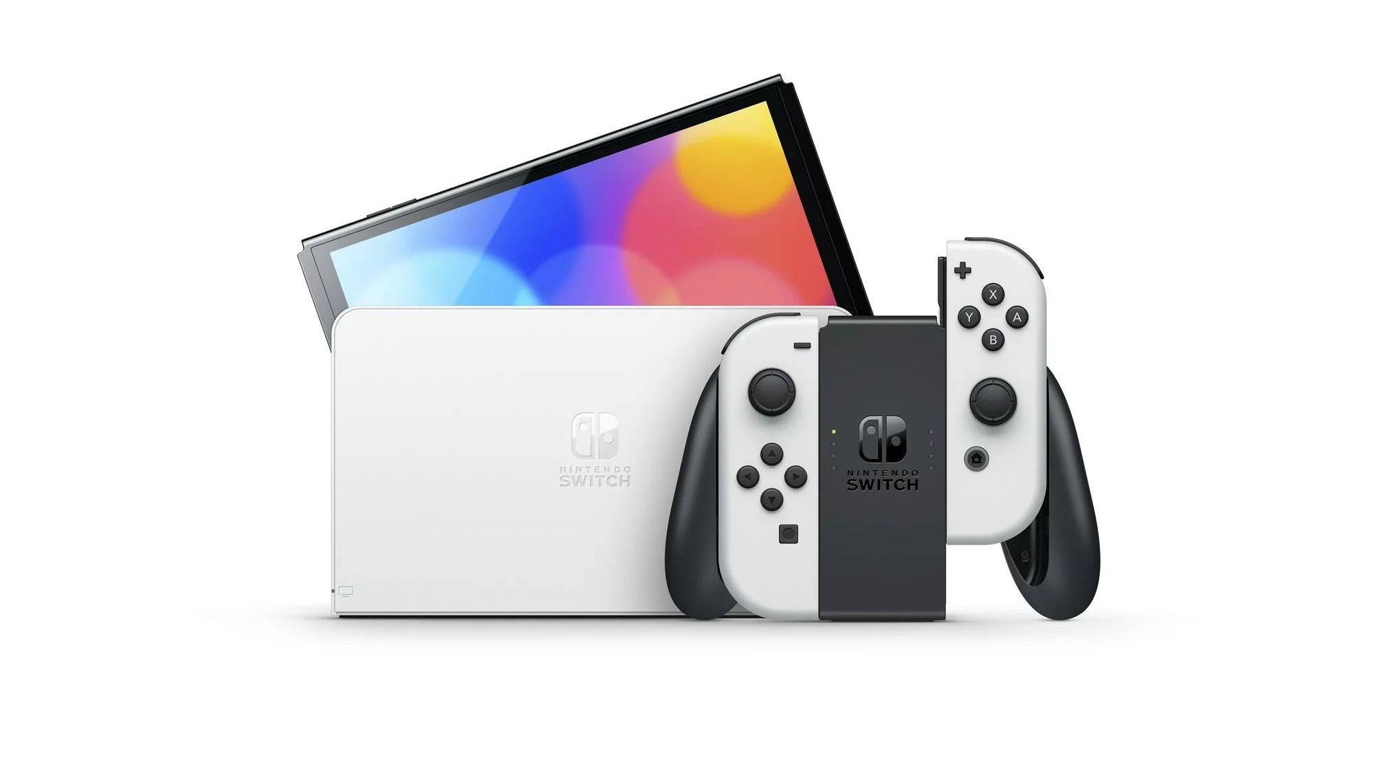 Nintendo Switch OLED, Nintendo Switch 2, Switch OLED deal, gaming on a budget, handheld gaming, microSD card, Joy-Cons, Walmart, sale, price discount, tariff wars, Gabriela, tech writing, gaming console, video games
