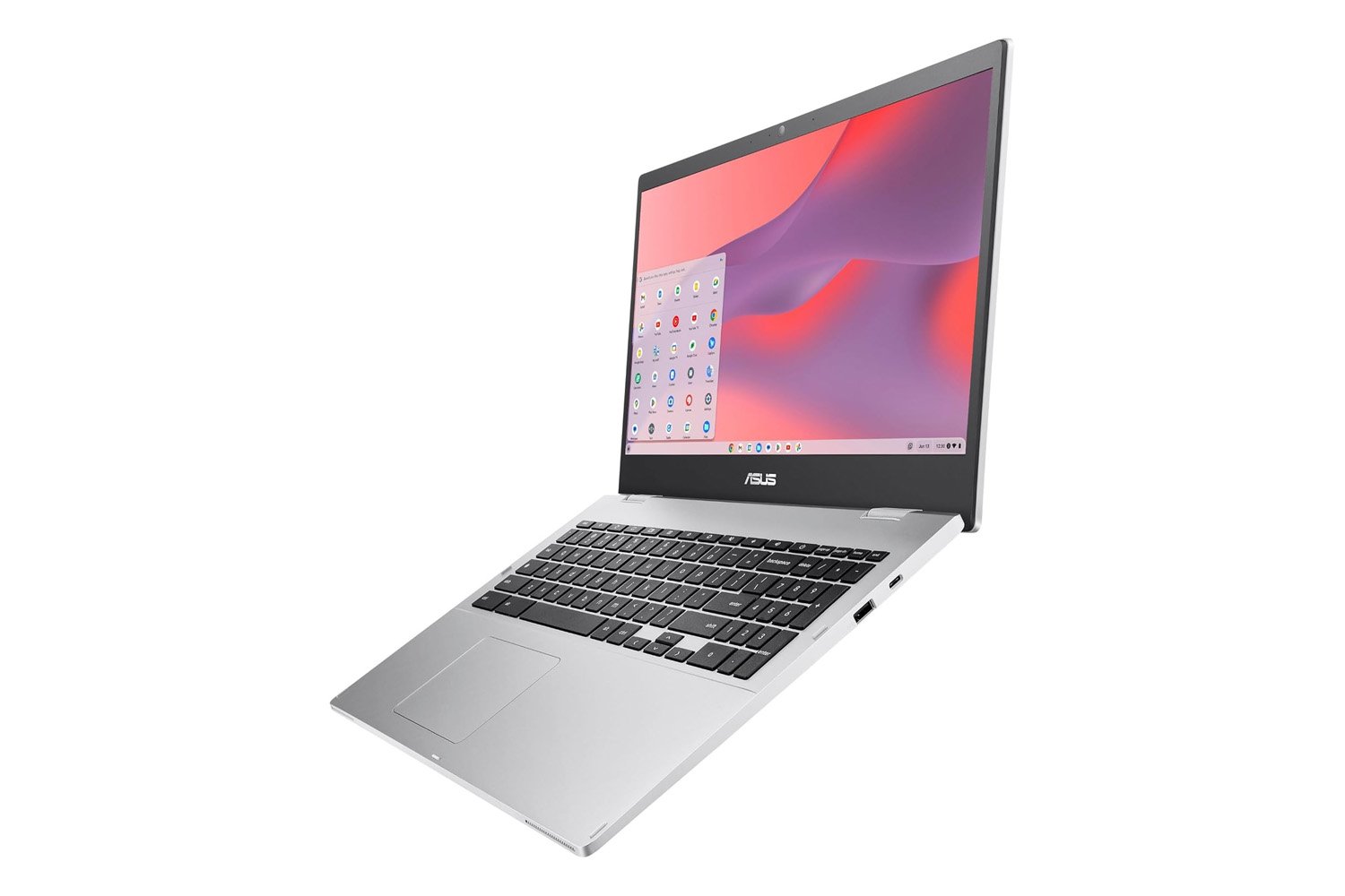 Chromebook, Asus Chromebook CX1, laptop deal, Amazon, sale, 15.6 inch Chromebook, 1080p HD display, travel laptop, durable laptop, MIL-STD 810H, long battery life, USB-C, USB 3.2, microSD, Gemini Advanced, Google One, cloud storage, budget laptop, cheap laptop, back to school, student laptop
