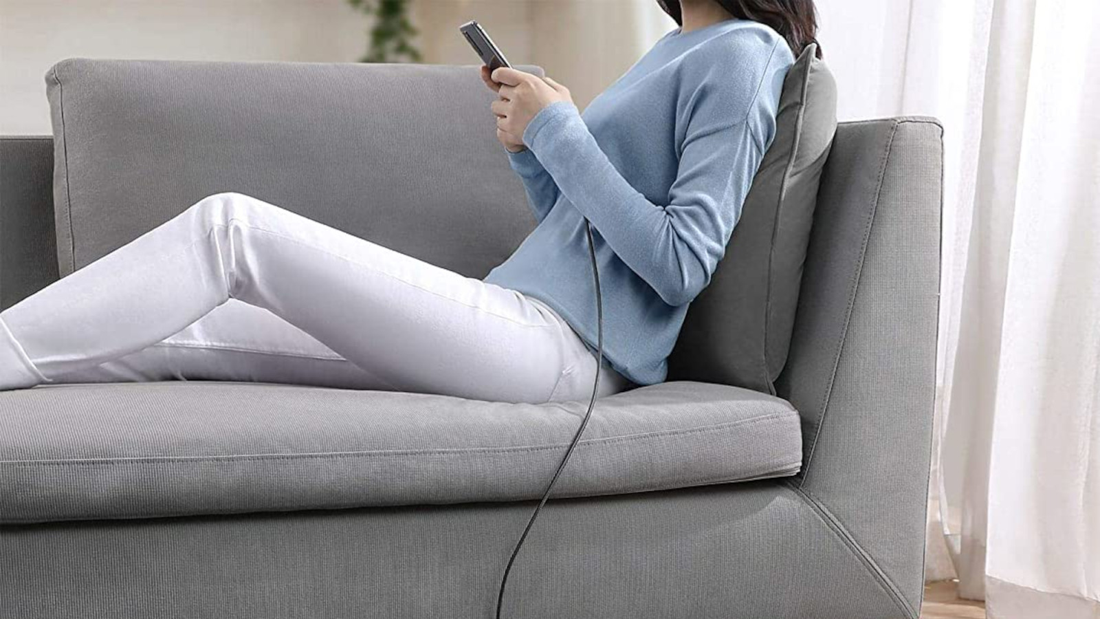 Anker USB-C cable, USB-C cable, charging cable, fast charging, 100W charging, braided nylon cable, Amazon deal, tech deal, phone charger, laptop charger, Gabriela, tech writing, USB-C cable 2-pack
