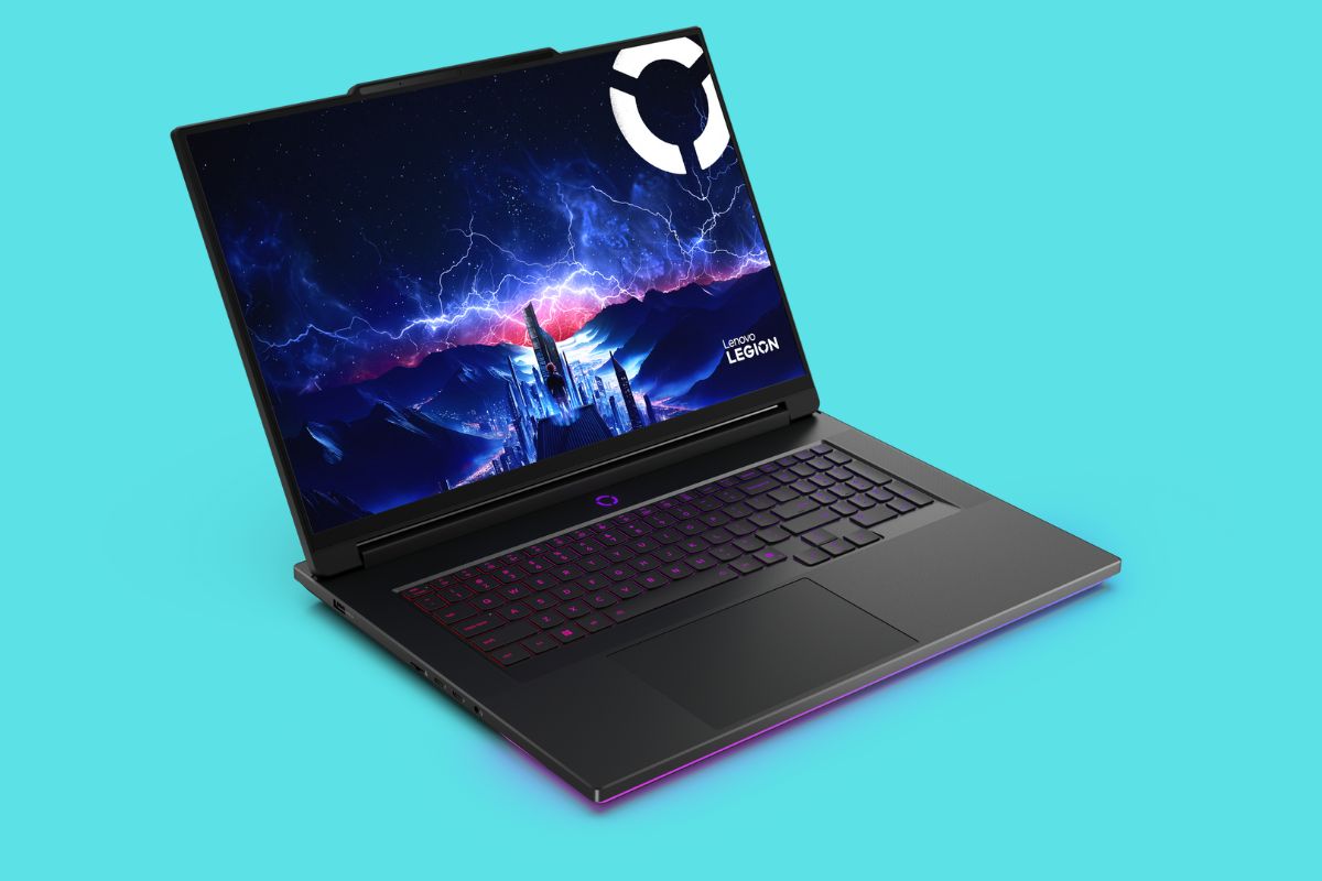 Lenovo Legion 9i, gaming laptop, creative laptop, 3D laptop, Unreal Engine, Intel Core Ultra 9, Nvidia GeForce RTX 5090, 18-inch display, PureSight display, glasses-free 3D, AI-powered 3D Studio, forged carbon fiber, Legion 18 Armored Backpack II, game development, 3D art, content creation, PCWorld, Ashley Biancuzzo

