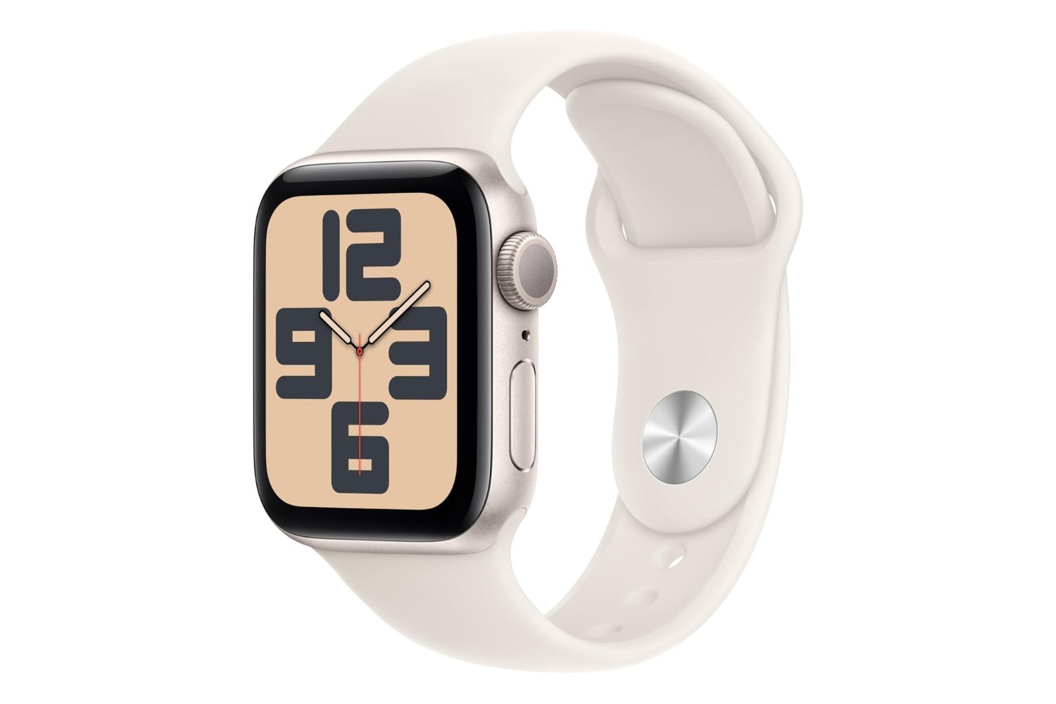 Apple Watch SE (2nd Gen), Apple Watch deal, smartwatch, wearable technology, fitness tracker, health monitoring, Amazon, discount, sale, Starlight Aluminum Case, Starlight Sport Band, double-tap gesture, Retina display, heart rate tracking, sleep monitoring, crash detection, swim-proof, Apple Watch features, smartwatch review, best smartwatch, affordable smartwatch
