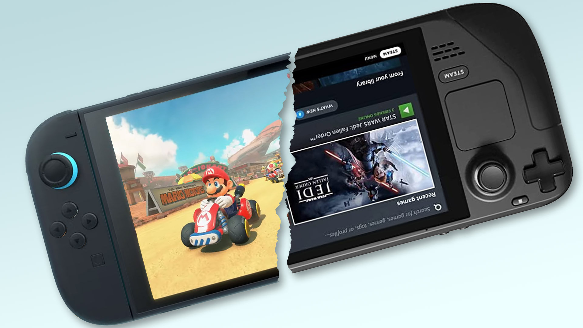 Nintendo Switch 2, Steam Deck, comparison, gaming, handheld, console, PC gaming, Valve, Nintendo, hardware, games, portable, Switch Lite, SteamOS, eShop, competition, market, Xbox, PlayStation, PC, review, features, specifications, price, affordability
