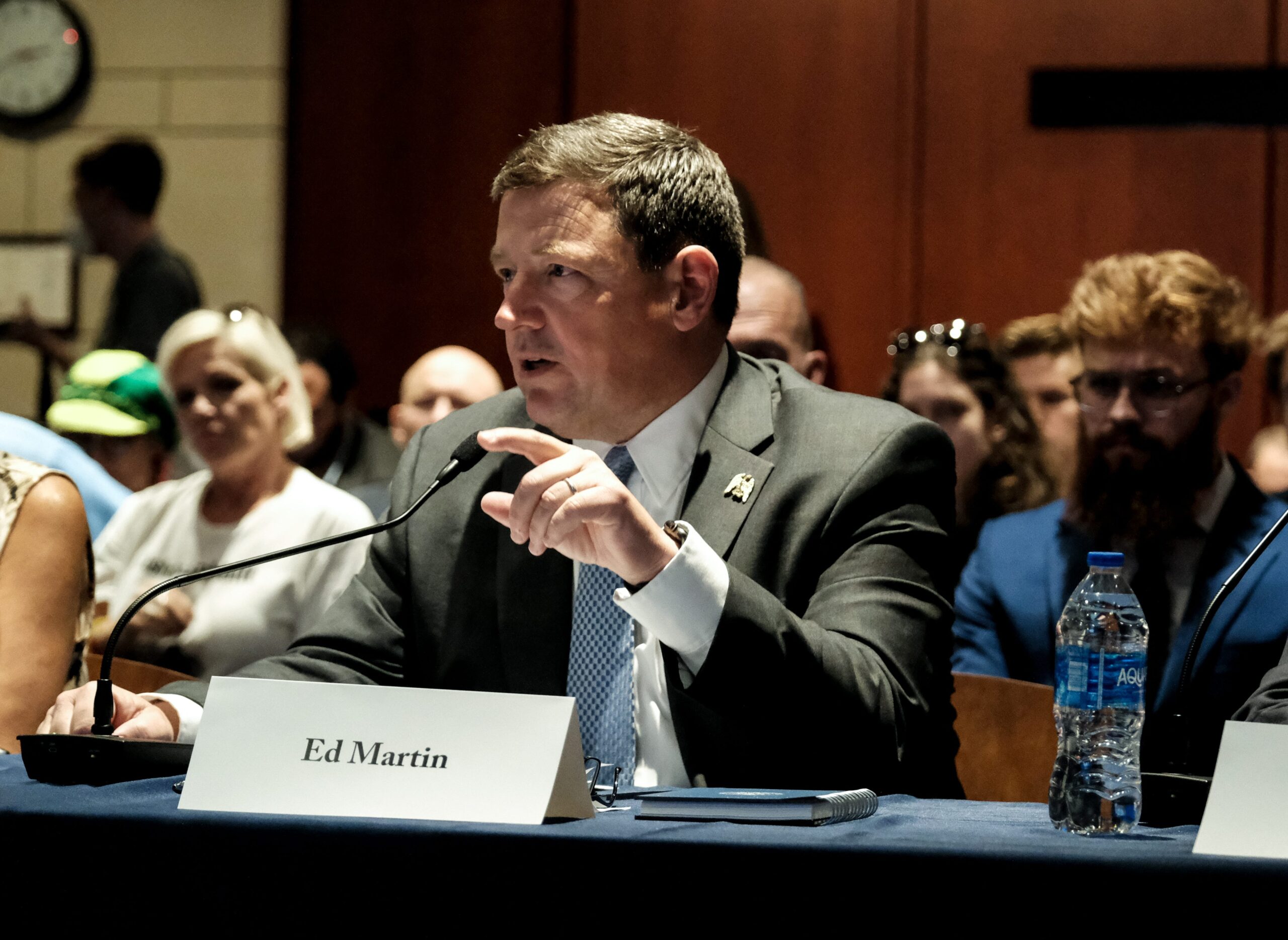 Donald Trump, Ed Martin, U.S. Attorney, Washington D.C., Nomination, Capitol Riot, Jan. 6, Republican Opposition, Thom Tillis, Chuck Grassley, DOJ, Pardon, Joe Biden, Electoral Votes, Politics, News, Aysha Bagchi.
