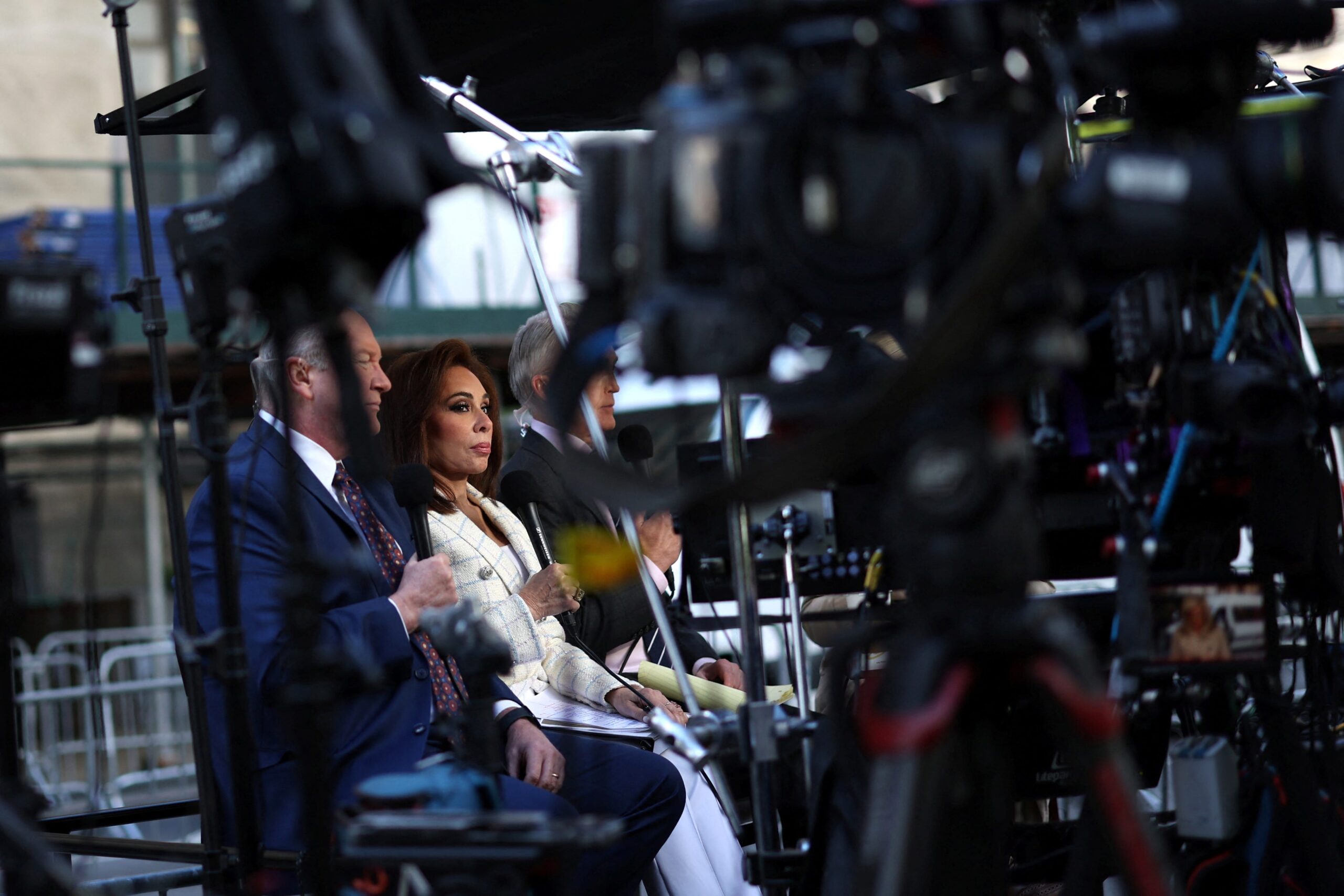 Donald Trump, Jeanine Pirro, Ed Martin, U.S. Attorney, Washington D.C., Truth Social, Department of Justice, Judiciary Committee, Thom Tillis, Weaponization Working Group, Associate Deputy Attorney General, Pardon Attorney, Demand Progress, Emily Peterson-Cassin, Westchester County, Fox News, The Five, Sean Hannity, Ilhan Omar, Smartmatic, 2020 election, Joe Biden
