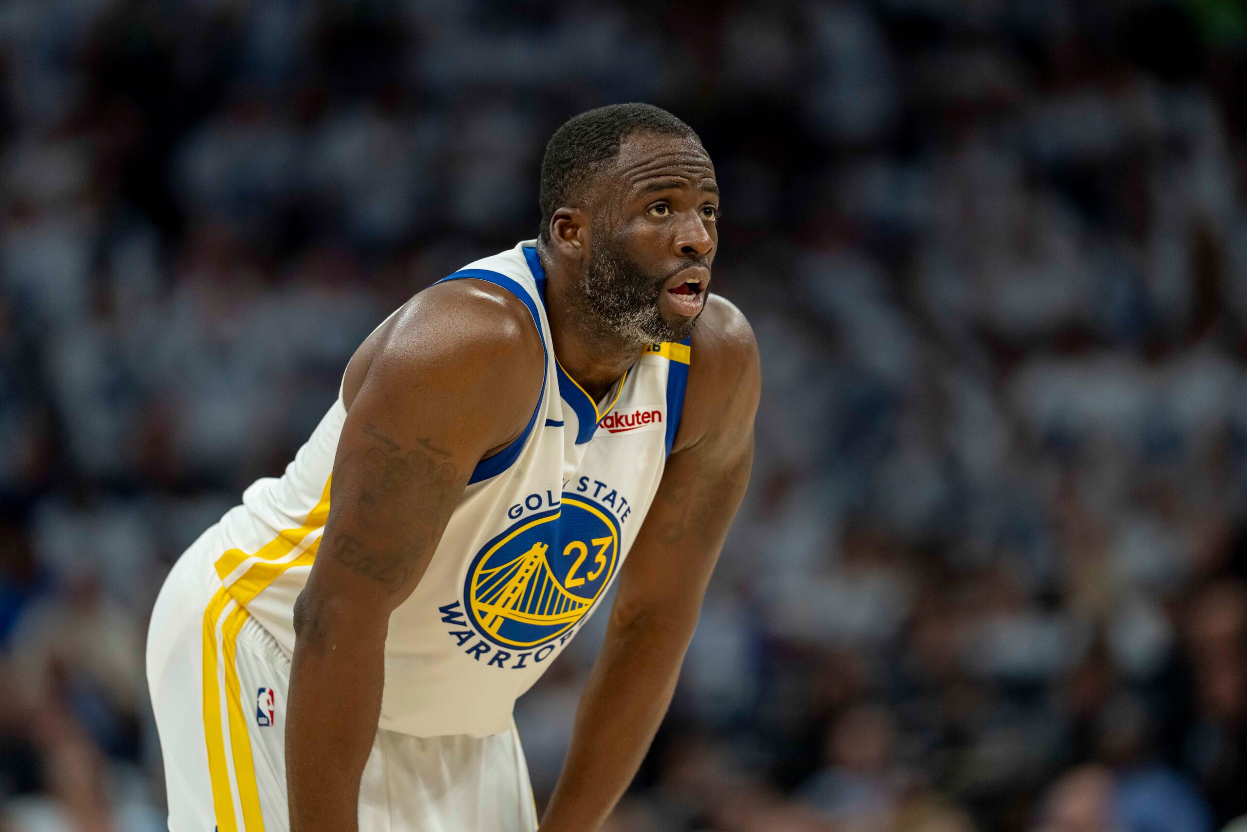 Draymond Green, technical foul, Golden State Warriors, Minnesota Timberwolves, NBA playoffs, suspension, Naz Reid, Steve Kerr, Jusuf Nurkic, angry Black man, racial bias, athlete, sports news
