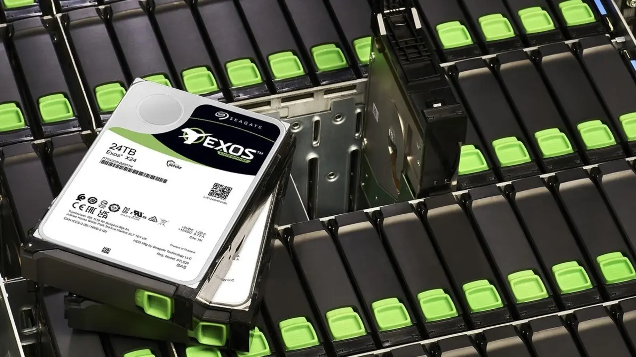 Seagate, 100TB hard drive, data storage, artificial intelligence, AI, data centers, storage density, energy consumption, sustainability, BS Teh, Exos M, OpenAI, Microsoft, Google
