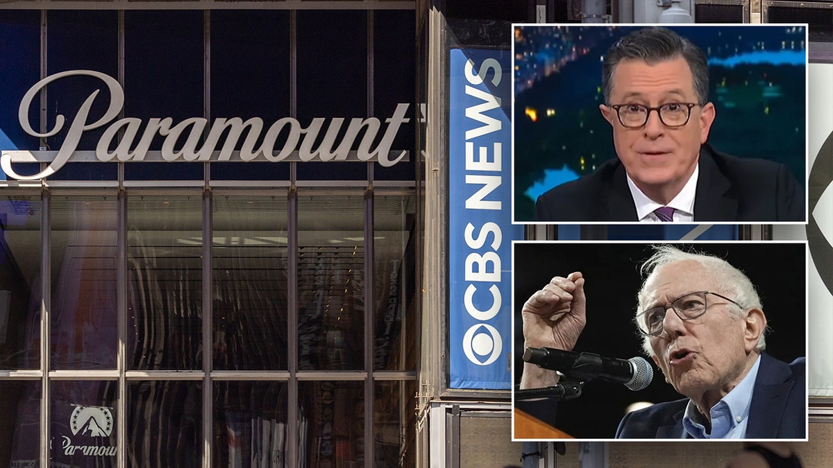 Paramount Global, Donald Trump, lawsuit, CBS News, 60 Minutes, Kamala Harris, election interference, Shari Redstone, Skydance Media, merger, FCC, Federal Communications Commission, Bill Owens, Stephen Colbert, Rachel Maddow, media, free press, censorship, news distortion, Emmy nomination, Bernie Sanders, Elizabeth Warren, Benjamin Netanyahu, Brendan Carr, editorial independence, news, politics
