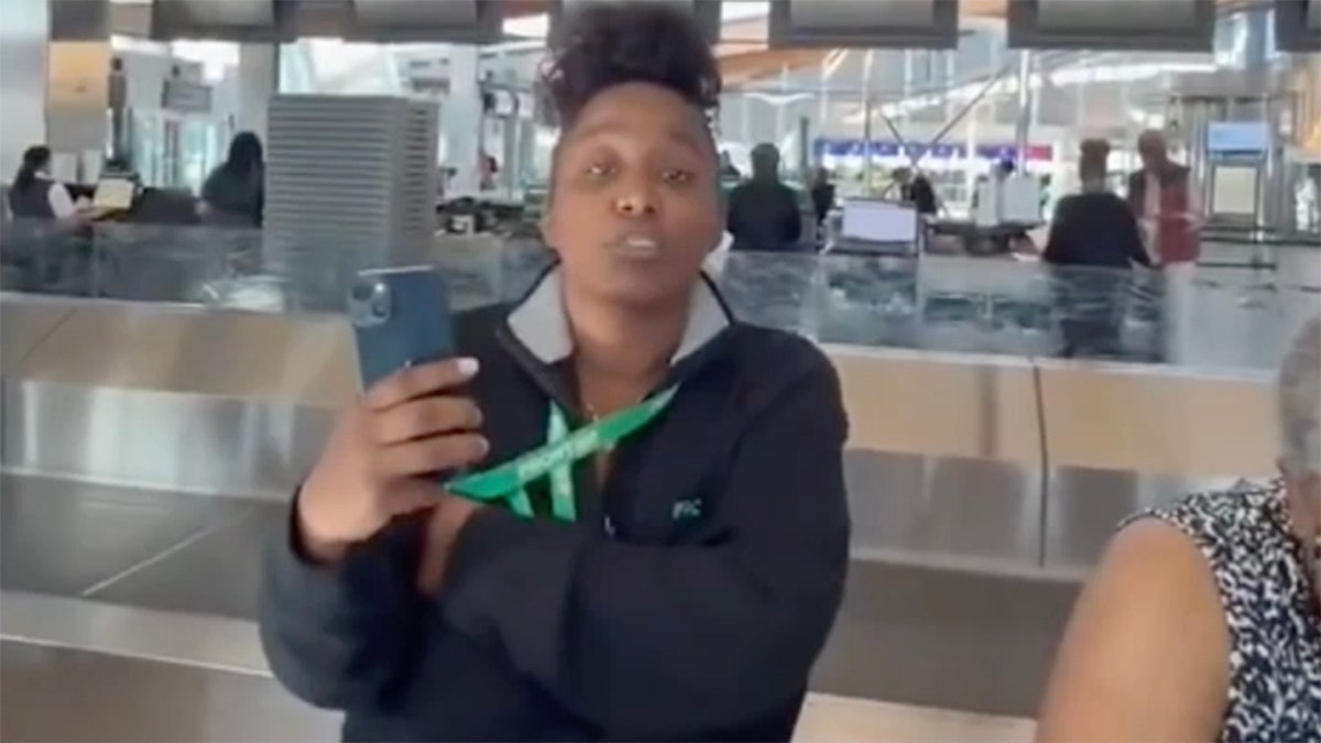 Frontier Airlines, Raleigh-Durham Airport, late check-in fee, customer service, airline dispute, travel, airport incident, viral video, employee conduct, customer complaint, JetBlue, third-party contractor, termination, unprofessional behavior, airline policy, travel frustration.

