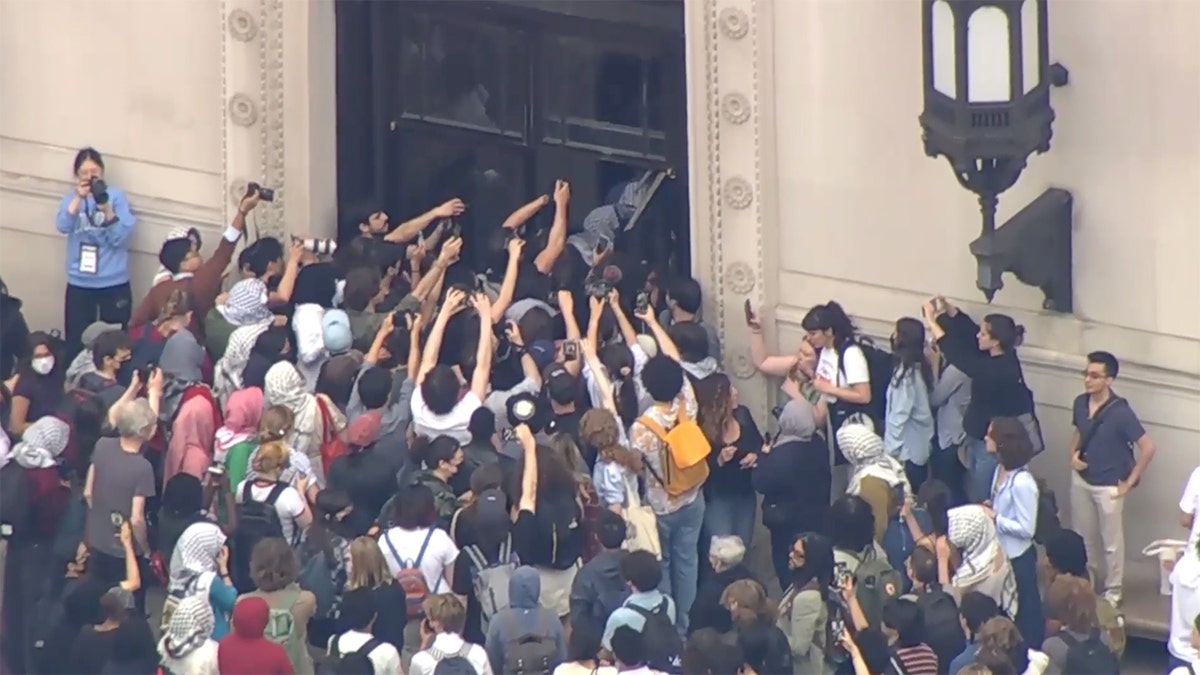 Columbia University, anti-Israel protests, campus library occupation, Claire Shipman, Mahmoud Khalil, divestment from Israel, NYPD, student arrests, campus safety, antisemitism, university policies, disciplinary proceedings, Eric Adams, ICE, Marco Rubio, visa status, pro-Hamas, October 7 attack, Fox News
