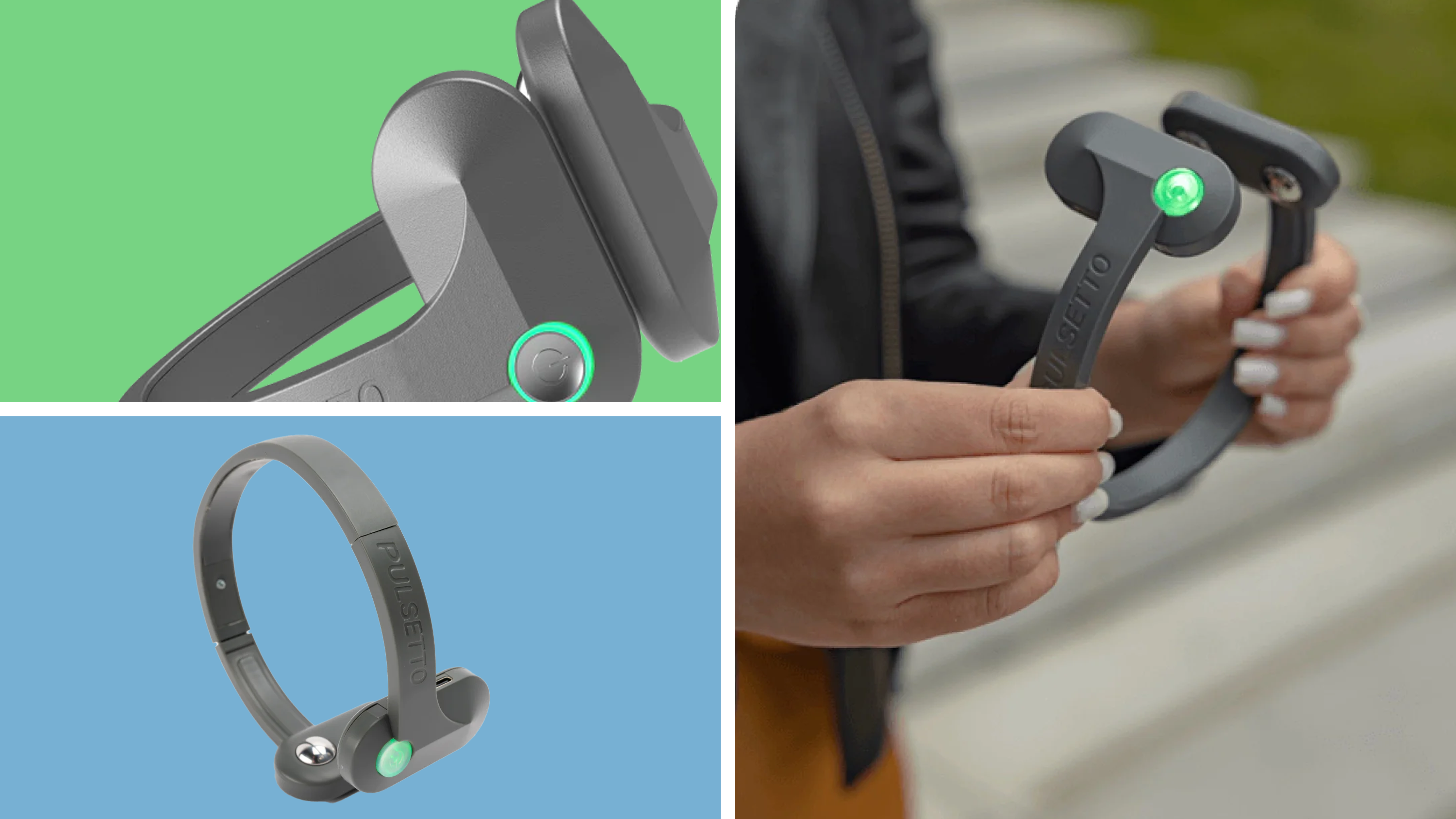 Pulsetto, vagus nerve stimulation, wearable technology, stress relief, anxiety relief, mental health, relaxation, wellness, biohacking, mental health awareness month, USATODAY promo code, non-invasive, blood pressure, sleep, focus, mood, meditation, breathing exercises, positive affirmations
