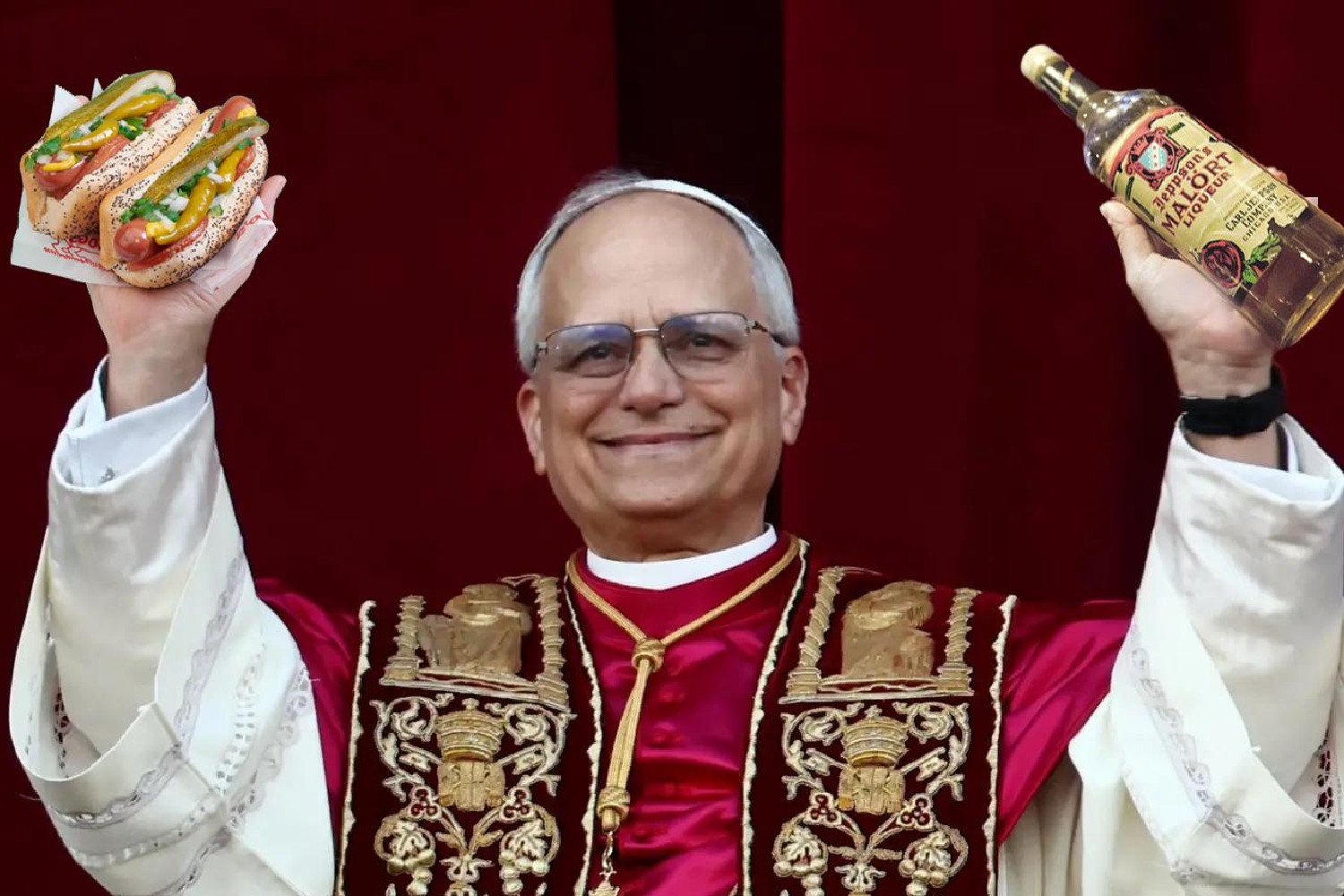 Pope Leo XIV, Robert Prevost, Chicago Pope, American Pope, Vatican, Catholic Church, Woke Pope, Marxist Pope, Twitter Pope, Pope Tweets, JD Vance, Donald Trump, Laura Loomer, Mike Cernovich, Chicago Jokes, Deep Dish Pizza, Chicago Bears
