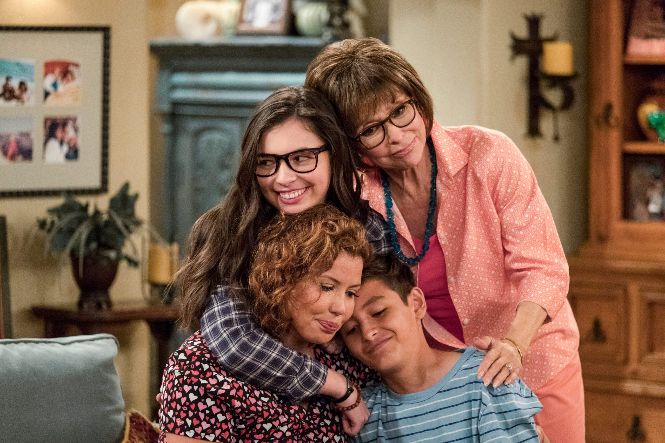 Mother's Day, TV shows, binge-watching, mother-daughter relationships, Derry Girls, Gilmore Girls, Jane the Virgin, Call the Midwife, Schitt's Creek, One Day at a Time, Netflix, streaming, family, comedy, drama, motherhood, Northern Ireland, telenovela, medical drama, sitcom, recommendations, Mammy, gifts, takeout, flowers
