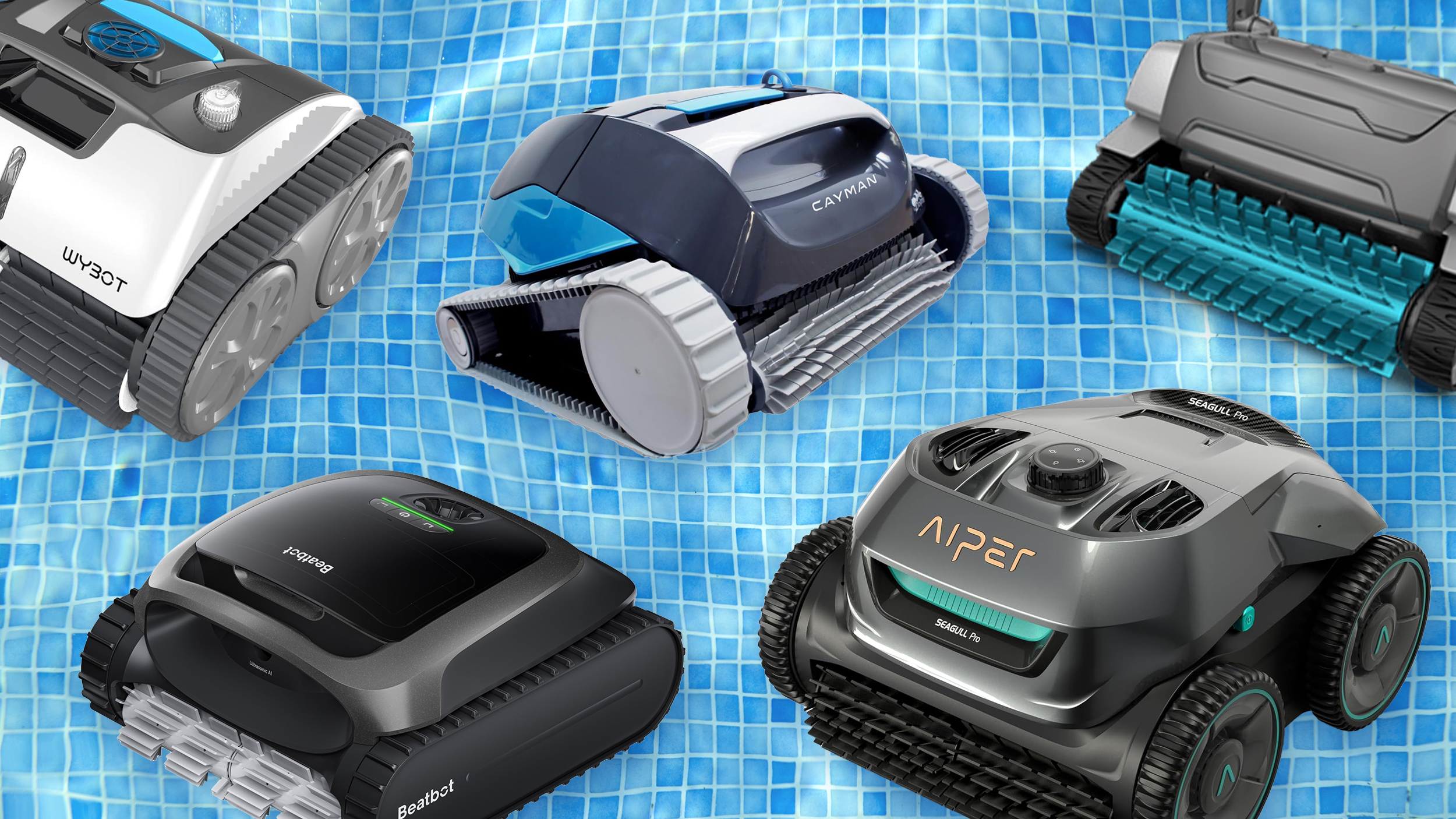 robotic pool cleaner, pool cleaning robot, pool maintenance, automatic pool cleaner, pool cleaner reviews, best pool cleaner, cordless pool cleaner, in-ground pool cleaner, above-ground pool cleaner, pool cleaning technology, pool cleaning tips, Polaris, Aquasense Pro, Wybot S2, Aiper, Christopher Null, TechHive, pool cleaning guide, pool cleaning robots
