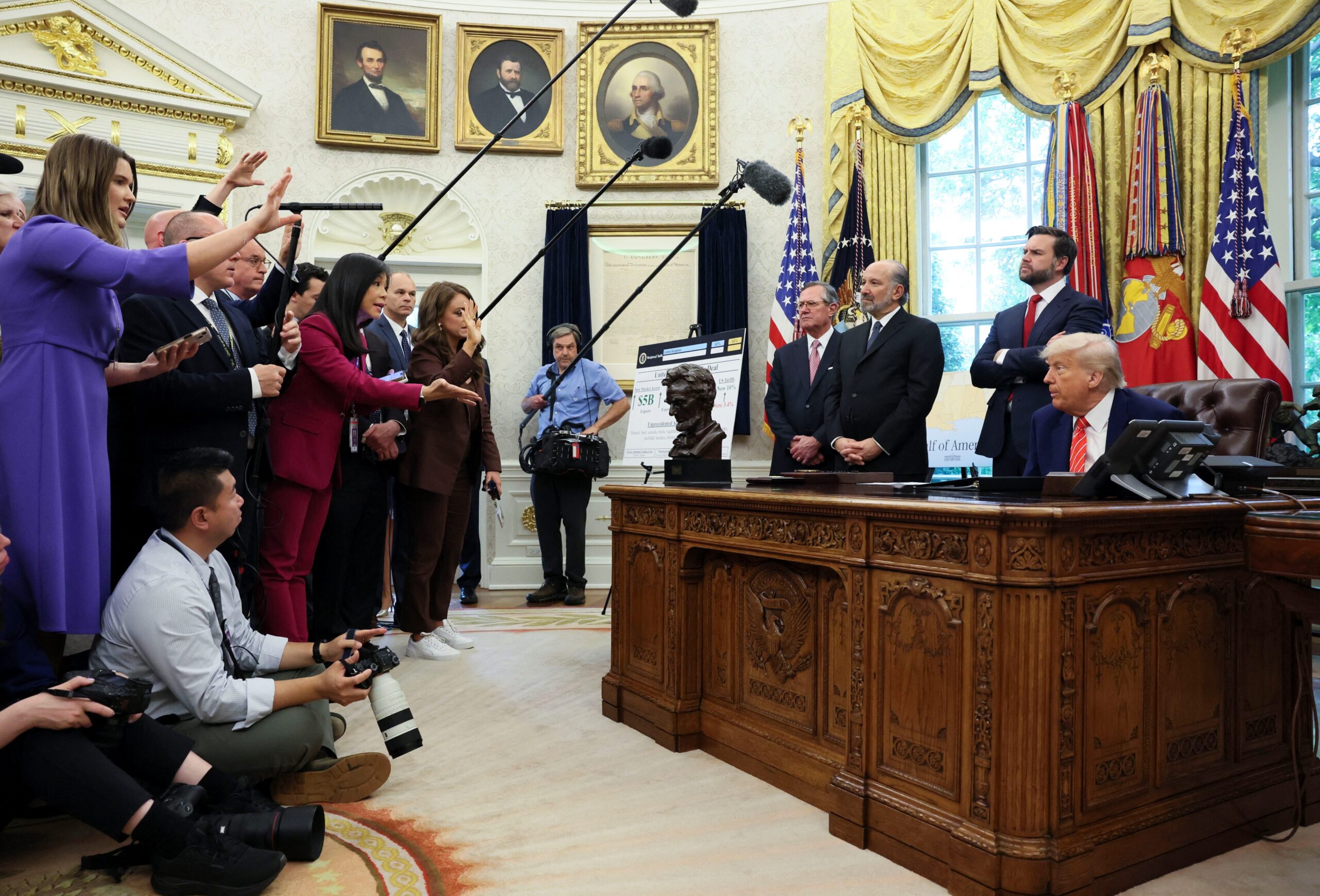 Donald Trump approval rating, Trump polls, Trump job performance, Trump first 100 days, Trump administration, RealClearPolitics, New York Times, AP-NORC poll, Rasmussen Reports, Trump higher education, Trump economy, Trump trade policies, Kathryn Palmer, USA TODAY
