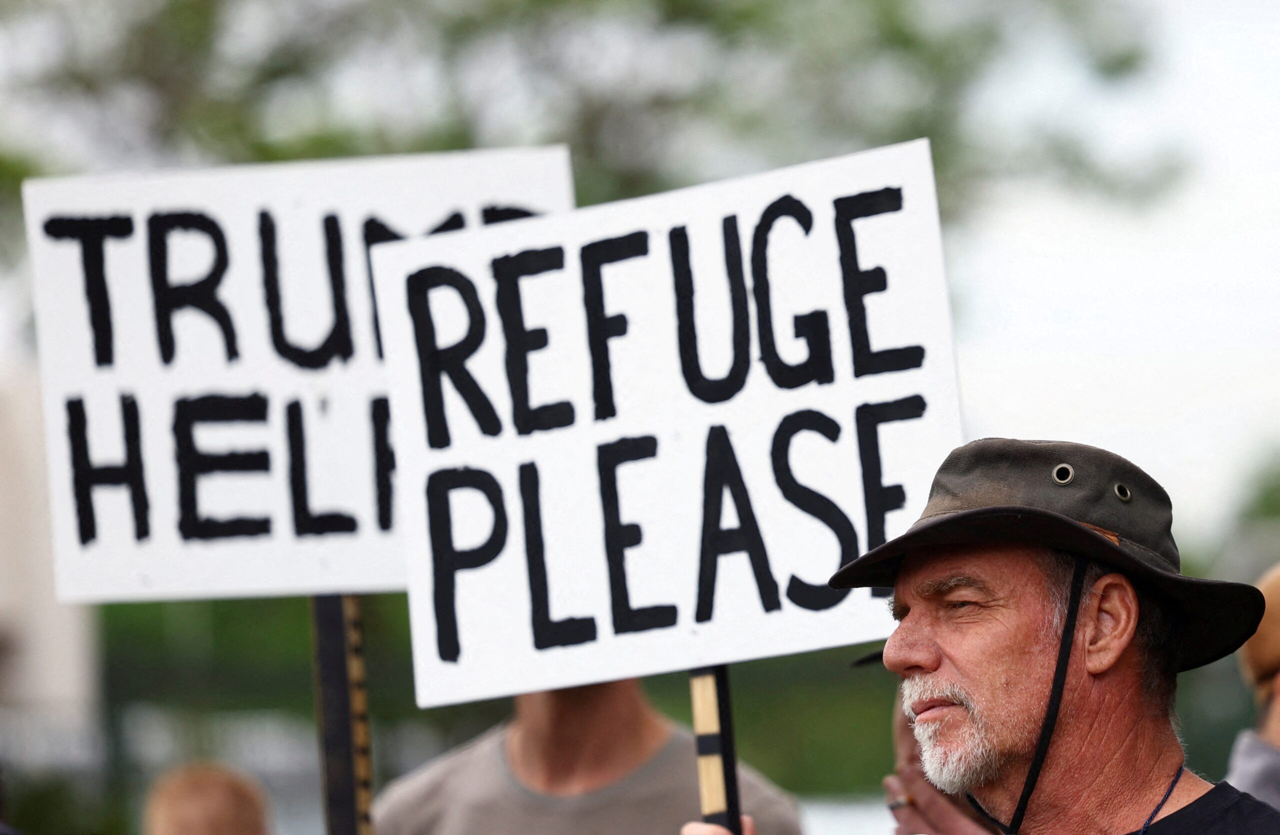 Afrikaners, South Africa, refugees, Donald Trump, Trump administration, U.S. resettlement, race-based discrimination, State Department, immigration, Pretoria, asylum, white South Africans
