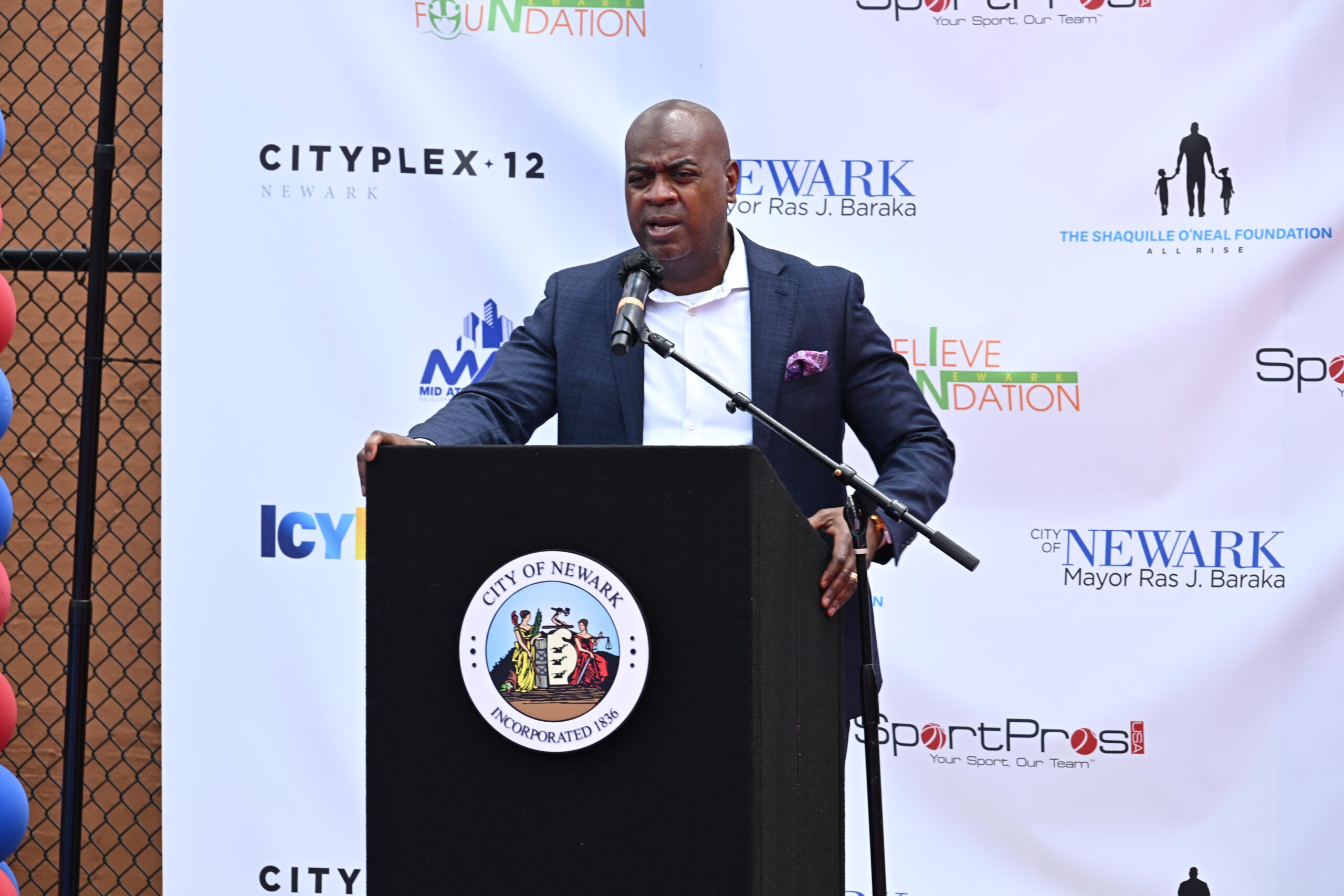 Ras Baraka, Newark mayor, New Jersey governor, immigration detention center, arrest, Alina Habba, Donald Trump, trespass, ICE, Democratic primary, New Jersey Globe, political protest
