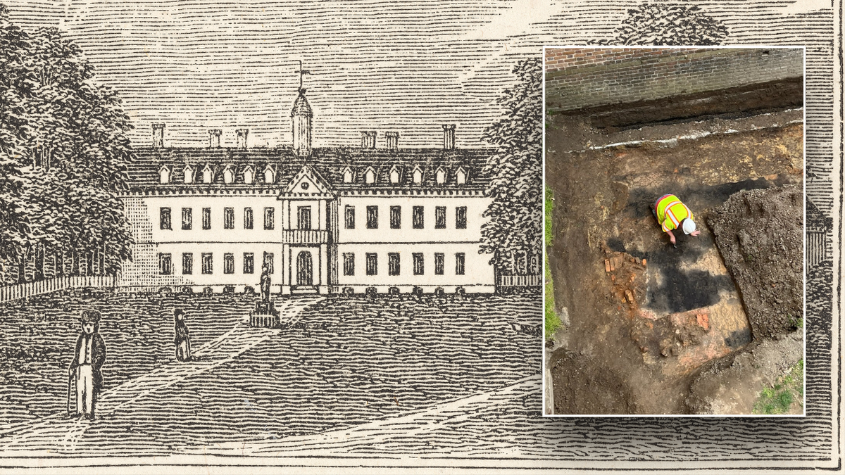 William & Mary, Wren Building, brick kiln, archaeology, Williamsburg, Elizabeth Monroe, Charles Fulcher, historic preservation, university history, colonial history, 17th century, excavation, archaeological research, WMCAR, historic site, building restoration
