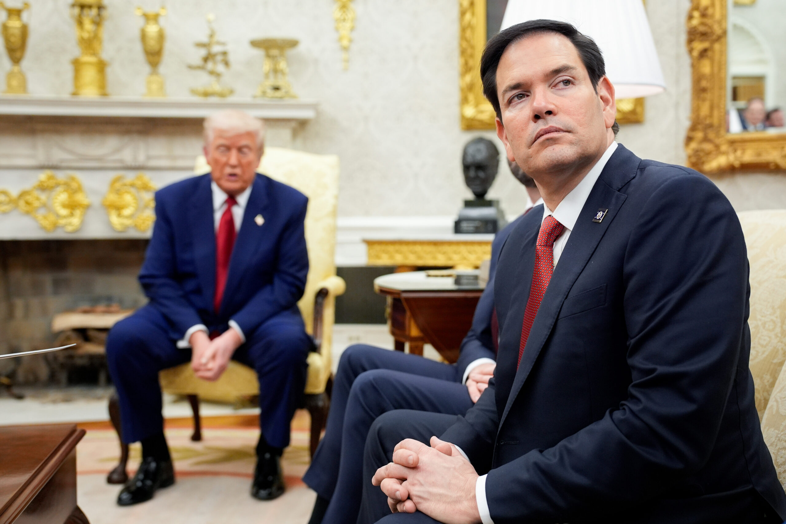 Marco Rubio, Donald Trump, Secretary of State, National Security Advisor, USAID, National Archives, Trump Administration, Nahal Toosi, Politico, immigration, foreign aid, loyalty, MAGA, Ukraine, Iran, Steve Witkoff, foreign policy, Zelenskyy
