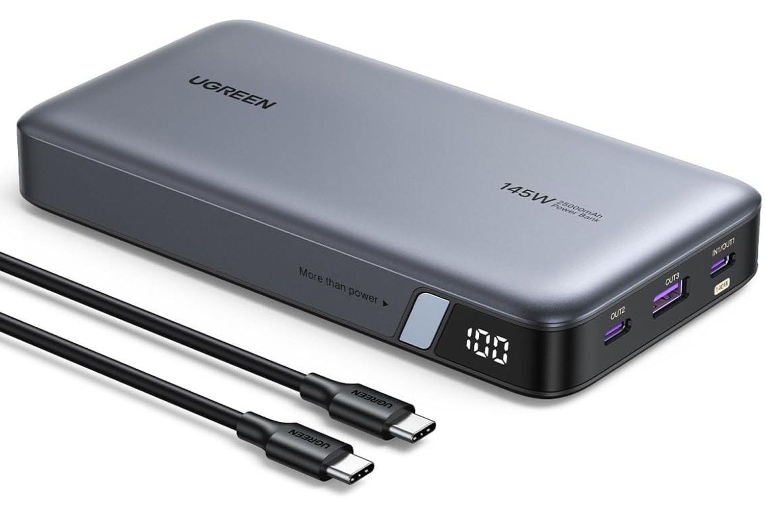UGREEN power bank, 25000mAh power bank, 145W power bank, portable charger, fast charging power bank, USB-C power bank, Power Delivery 3.1, Quick Charge 3.0, laptop power bank, MacBook Pro charger, travel charger, best power bank, Amazon deal, electronics sale, power bank review, UGREEN, Anker, portable charging, tariffs, electronics prices
