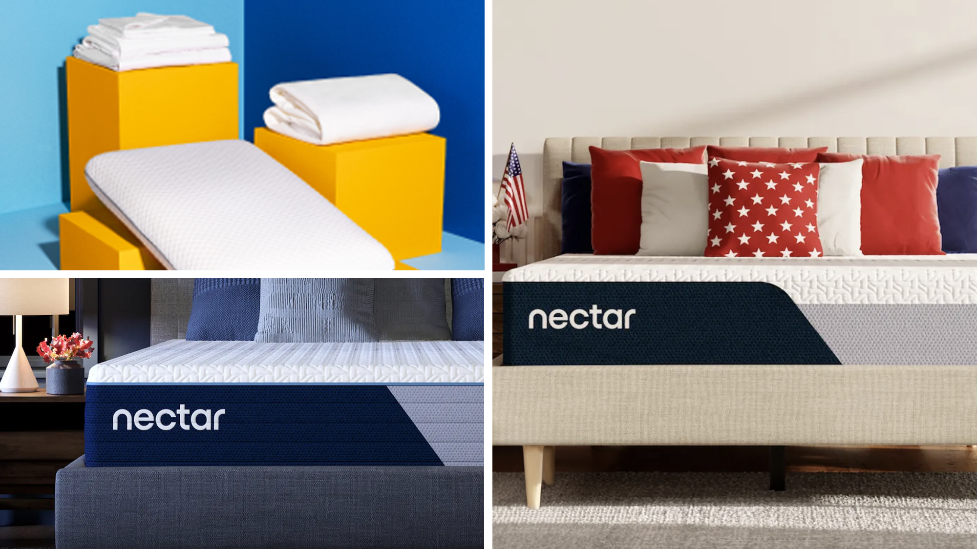 Memorial Day mattress sale, Nectar mattress, mattress deals, hybrid mattress, memory foam mattress, Nectar Classic Memory Foam Mattress, Nectar Luxe Hybrid Mattress, Nectar Premier Memory Foam Mattress, Memorial Day 2025, mattress replacement, Purple mattress sale, DreamCloud mattress sale, early Memorial Day sale, bedding bundle, mattress discount, USA TODAY Shopping, May mattress deals
