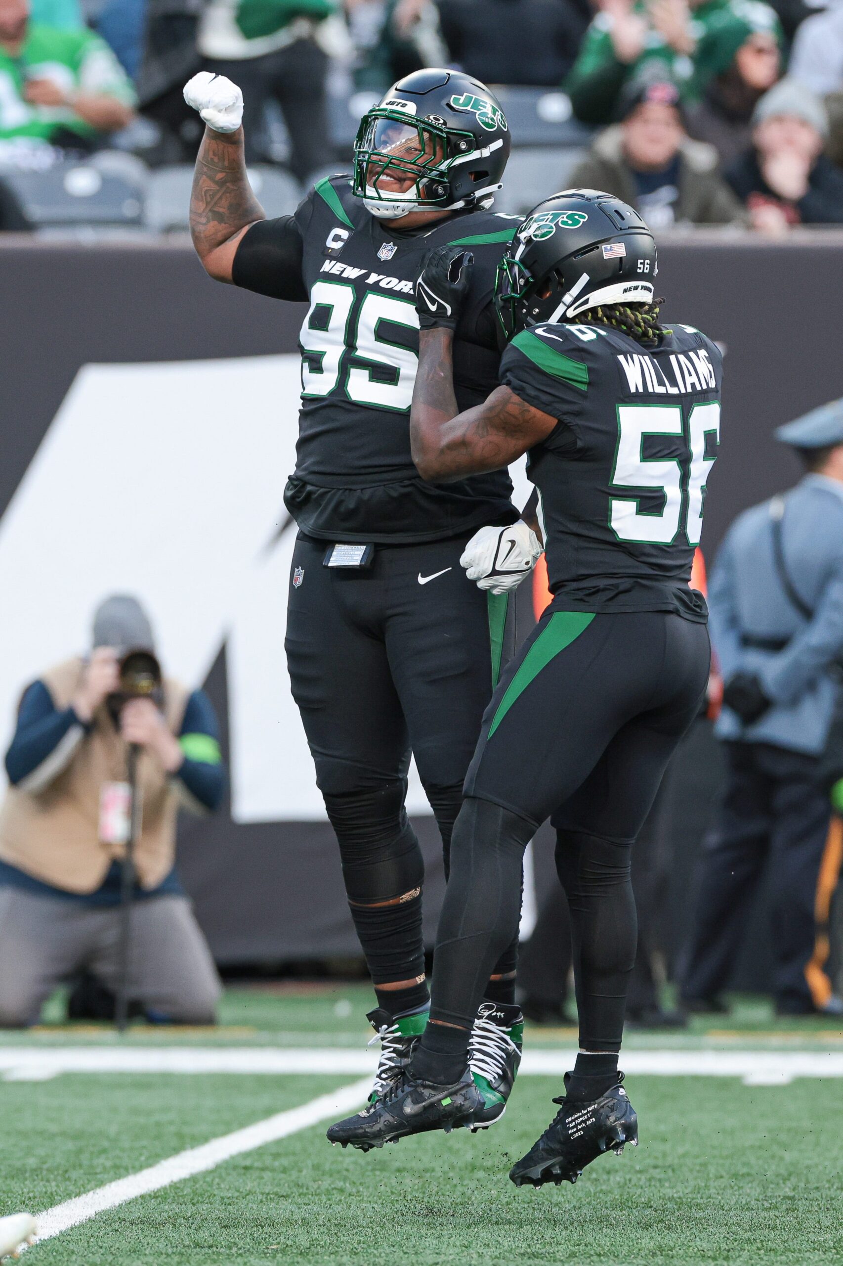 New York Jets, rookie minicamp, Giovanni Williams, Quinnen Williams, Quincy Williams, Miles College, NFL, tryout players, roster spots, HBCU, SIAC, football, linebacker, NFL Draft, OTAs

