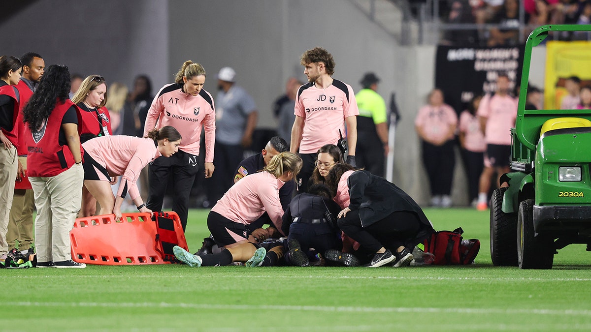 Savy King, Angel City, Utah Royals, NWSL, medical event, soccer, CPR, AED, injury, Alex Loera, Jimmy Coenraets, sports, Fox News, news
