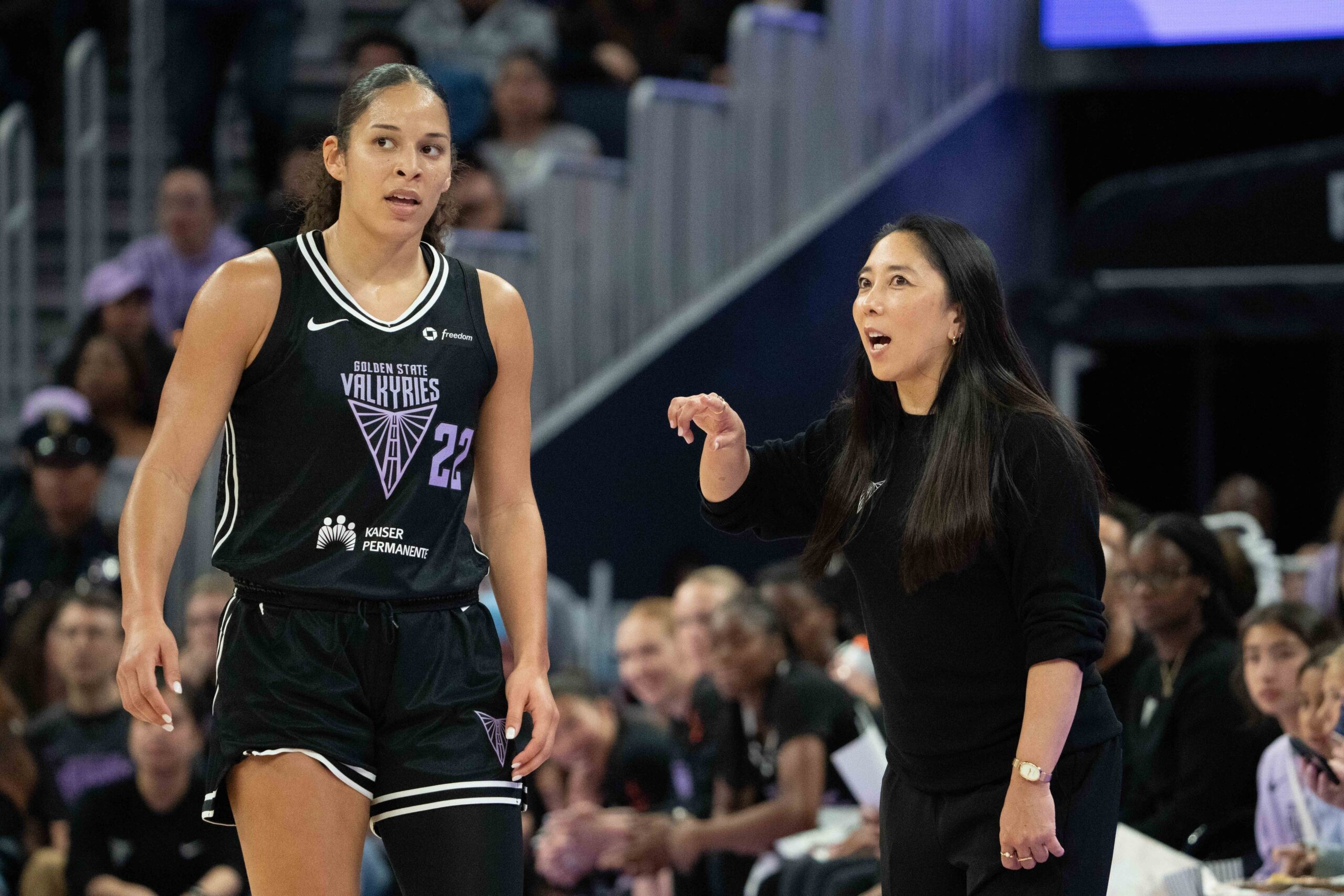 Golden State Valkyries, Phoenix Mercury, WNBA preseason, Laeticia Amihere, Monique Billings, Satou Sabally, Kathryn Westbeld, Brittney Griner, Diana Taurasi, Valkyries debut, Valkyries road game, May 11, WNBA basketball

