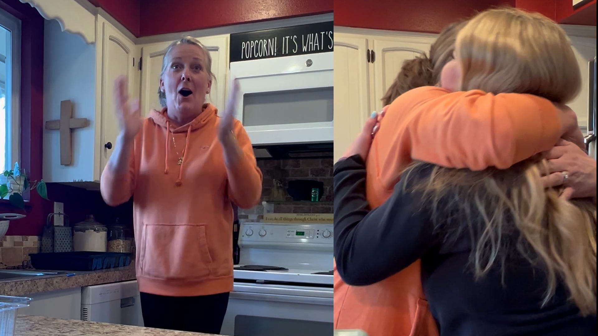 mother-in-law, daughter-in-law, surprise, delivery room, birth, grandchild, Pasco, Washington, Humankind, good news, heartwarming, family, precious moment, invitation, joyful, disbelief
