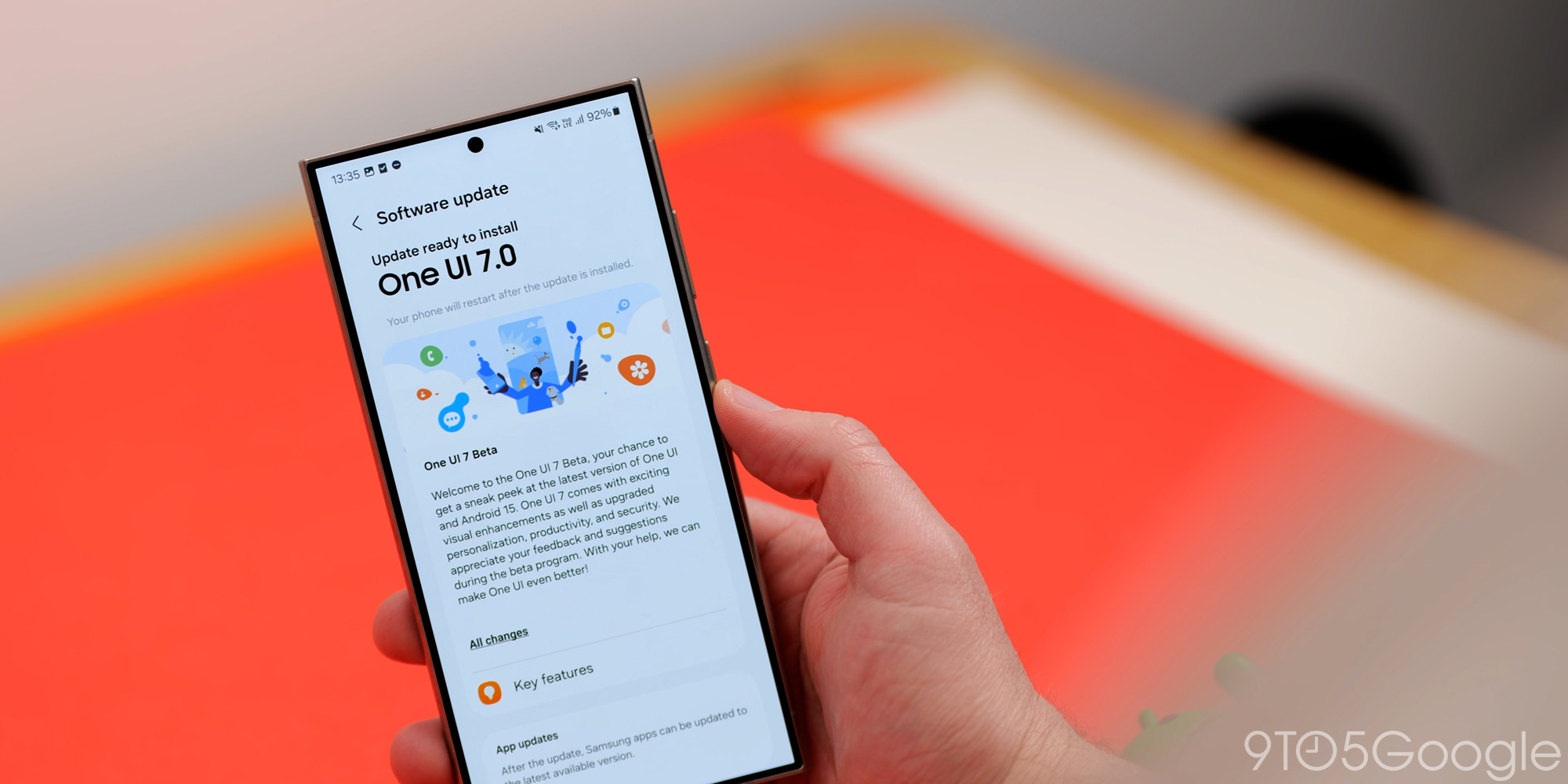 One UI 7, Samsung, Android 15, Update, Quick Settings, Notifications, Lockscreen, Design, Visual Update, Material 3 Expressive, Google, Pixel, Battery Health, Android 16, 9to5Google, Google I/O, Safari, AI Search, LEGO, Pixar, Luxo Jr., Kia EV5, 9to5Mac, 9to5Toys, Electrek
