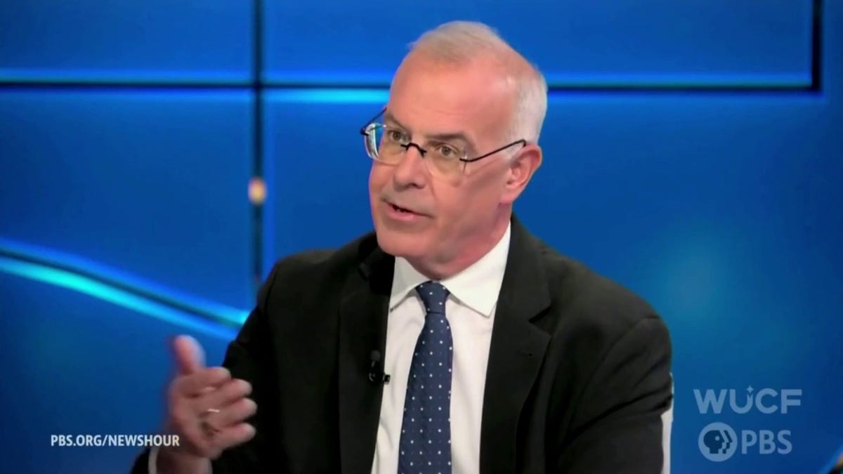 Joe Biden, David Brooks, Kamala Harris, 2024 Election, Post-Presidency, Cognitive Decline, Sexism, Racism, Political Analysis, Media Coverage, New York Times, PBS NewsHour, The View, Jill Biden, Democratic Party, Donald Trump, Age-Old Seniority Question, Post-Political, Partisan Mud, Legacy, Insurrection, Pandemic, Jimmy Carter, George W. Bush, BBC, Alyssa Farah Griffin.
