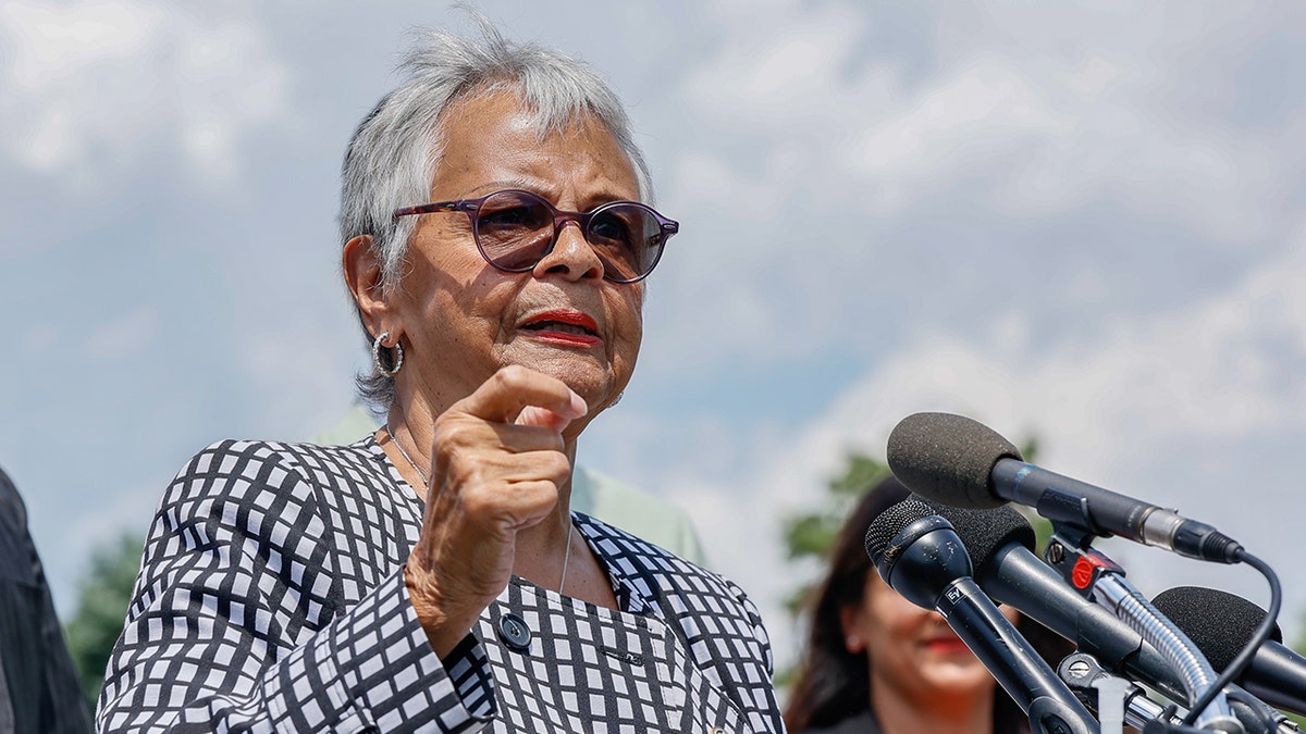 Democratic lawmakers, ICE facility, Newark, New Jersey, Donald Trump, weaponizing law enforcement, LaMonica McIver, Bonnie Watson Coleman, Rob Menendez, Delaney Hall Detention Center, Ras Baraka, trespassing, Department of Homeland Security, body slam, ICE agent, assault, DHS footage, oversight visit

