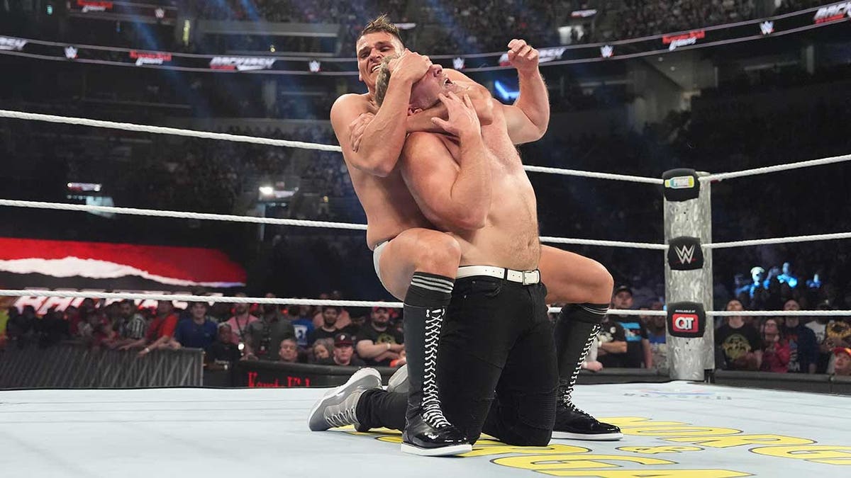 WWE, Gunther, Pat McAfee, Backlash, Wrestling, Michael Cole, Monday Night Raw, World Heavyweight Championship, Jey Uso, Sports, Fox News, Sleeper Hold, Lariat, Pinfall, Match Results, Wrestling News
