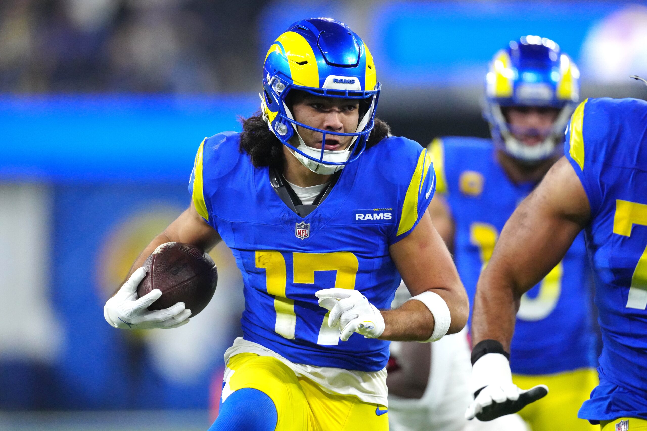 Los Angeles Rams, Rams 2025 season, Rams schedule 2025, Rams record prediction, NFC West, Matthew Stafford, Puka Nacua, Davante Adams, Sean McVay, Rams Super Bowl contenders, Rams tickets 2025, NFL schedule release, Jared Verse, Braden Fiske, Poona Ford, Jalen Ramsey, Rams free agency, 2025 NFL season.
