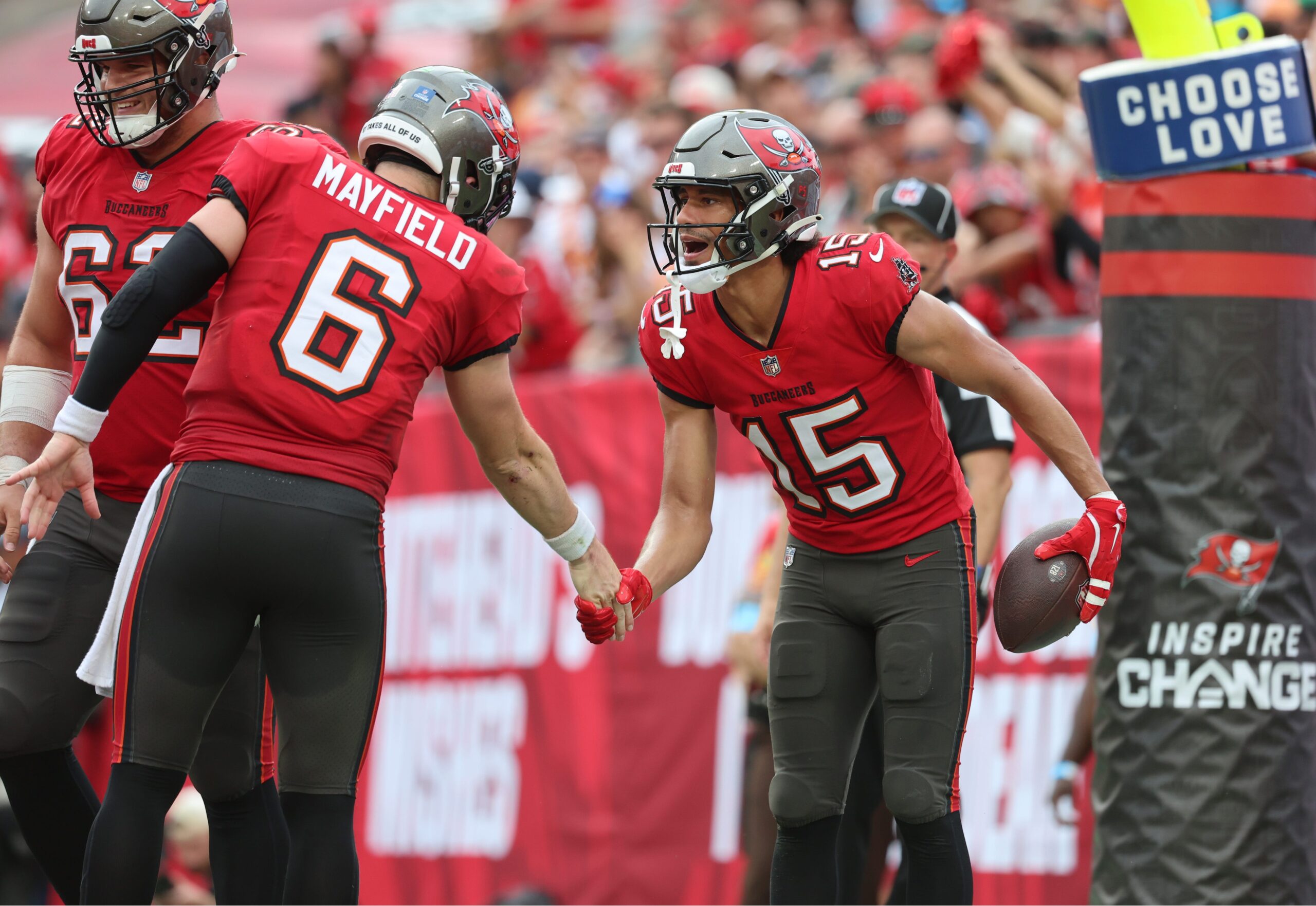 Tampa Bay Buccaneers, 2025 NFL Season, NFC South, Record Prediction, Schedule, Tickets, Free Agency, NFL Draft, Emeka Egbuka, Haason Reddick, Todd Bowles, Josh Grizzard, Chris Godwin, Mike Evans, Benjamin Morrison, Jacob Parrish, David Walker, Elijah Roberts, USA TODAY Sports
