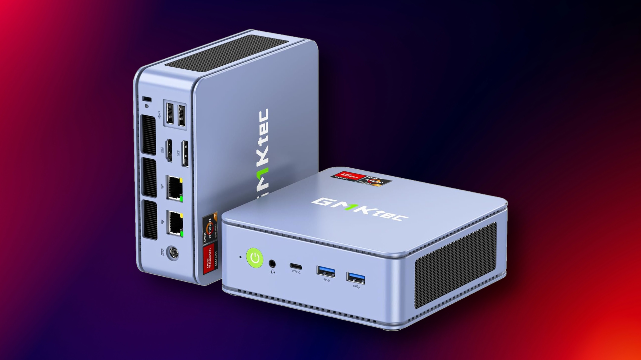 mini PC, GMKtec M5 Plus, Ryzen 7 5825U, 32GB RAM, 1TB SSD, 4K monitor support, multi-display, Amazon deal, tech deals, Gabriela, PCWorld, Macworld, PCMag, IGN, MakeUseOf, XDA, Android Police, Pocket-lint
