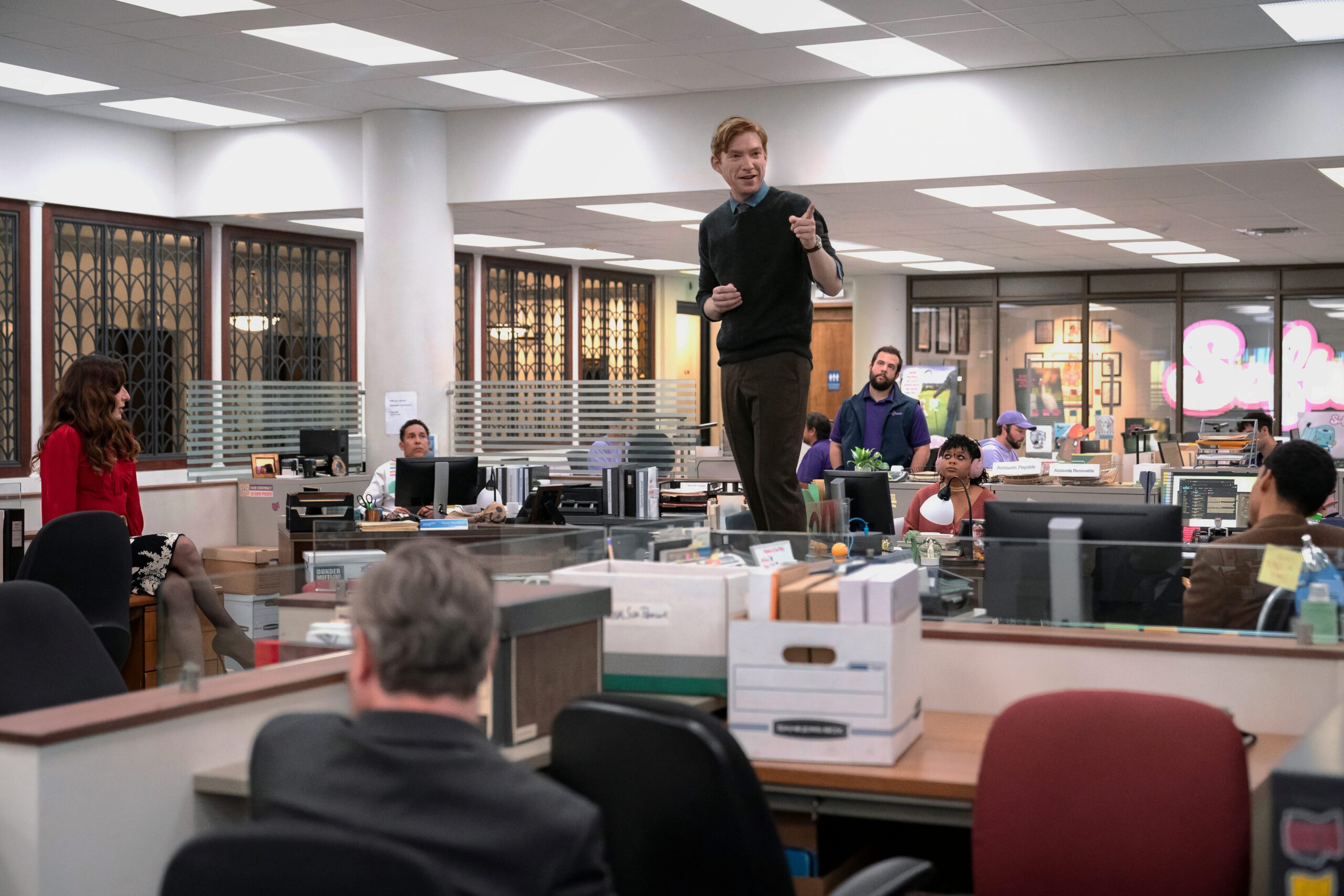 The Paper, The Office, Peacock, mockumentary, comedy, Greg Daniels, Michael Koman, Oscar Nunez, Domnhall Gleeson, Sabrina Impacciatore, news, television, streaming, premiere, All Her Fault, Sarah Snook, Dakota Fanning, Jake Lacy, The Miniature Wife, Elizabeth Banks, Matthew Macfadyen, Tiffany Haddish Goes Off, Nelly and Ashanti: We Belong Together, Epic Ride: The Story of Universal Theme Parks, Gilgo Beach Killer: The House of Secrets
