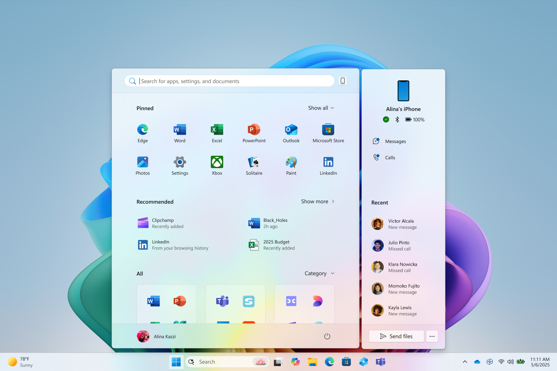 Windows 11, Start Menu, Microsoft, Design Concepts, User Interface, UI, Windows 10X, Notifications, Apps, Personalization, Stardock, Start11, PCWorld
