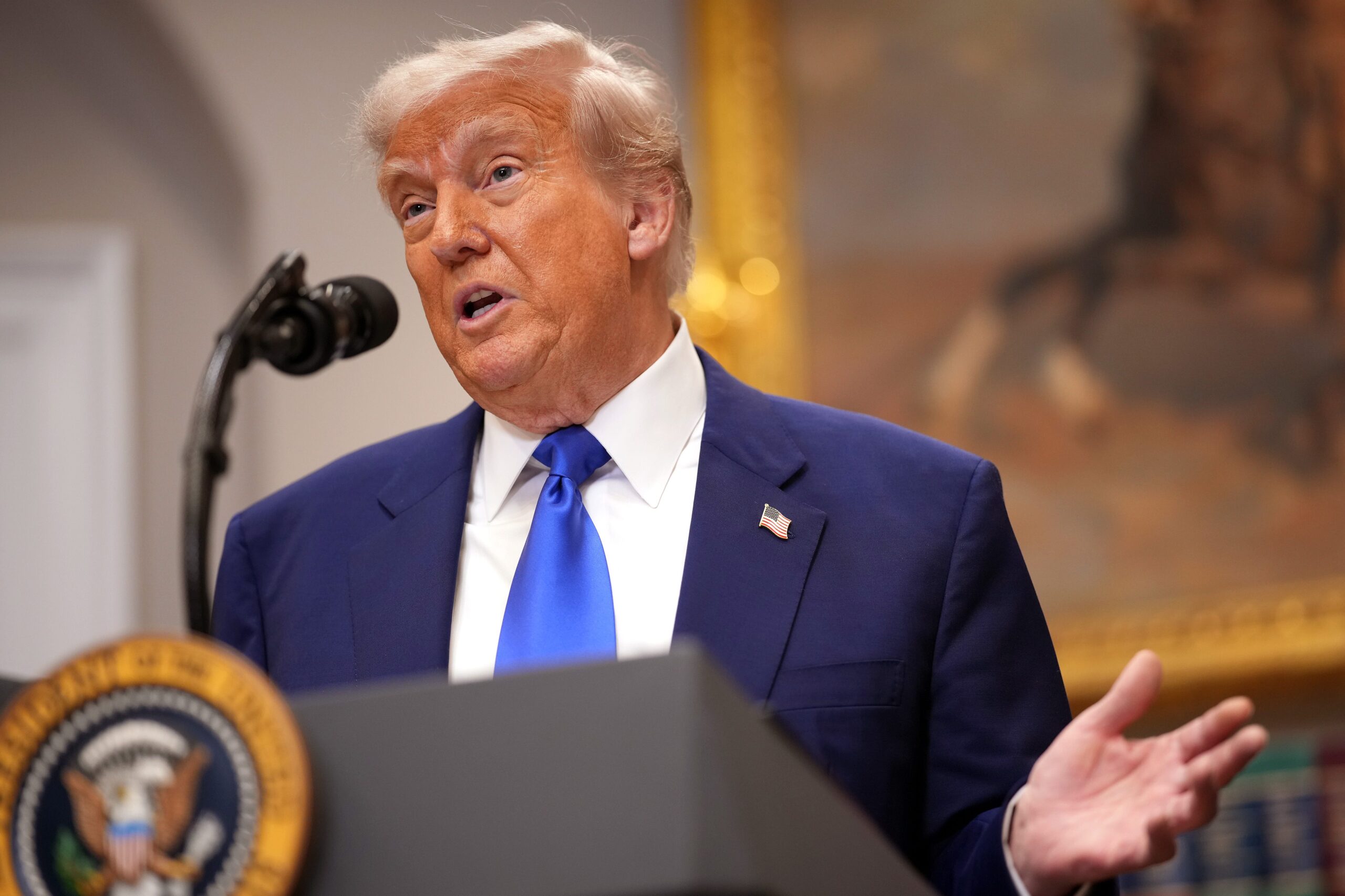 Donald Trump, The Apprentice, reality television, narrative control, executive order, prescription drugs, trade war, tariffs, Medicaid, tax cuts, drug pricing, China, economic chicken, reciprocal tariffs, Qatar, Boeing 747, Emoluments Clause, presidential library, duplicity, Chris Brennan, Translating Politics
