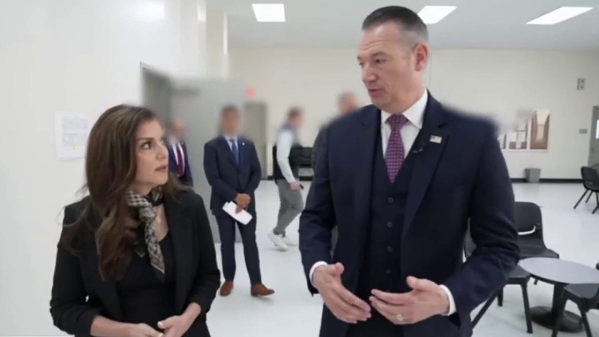 ICE facility, Delaney Hall, Newark, New Jersey, Rachel Campos-Duffy, Fox & Friends, immigration, deportation, oversight visit, Democratic lawmakers, Ras Baraka, LaMonica McIver, DHS, illegal immigrants, self-deportation, Todd Lyons, ICE Director, felon, Pew Research Center poll
